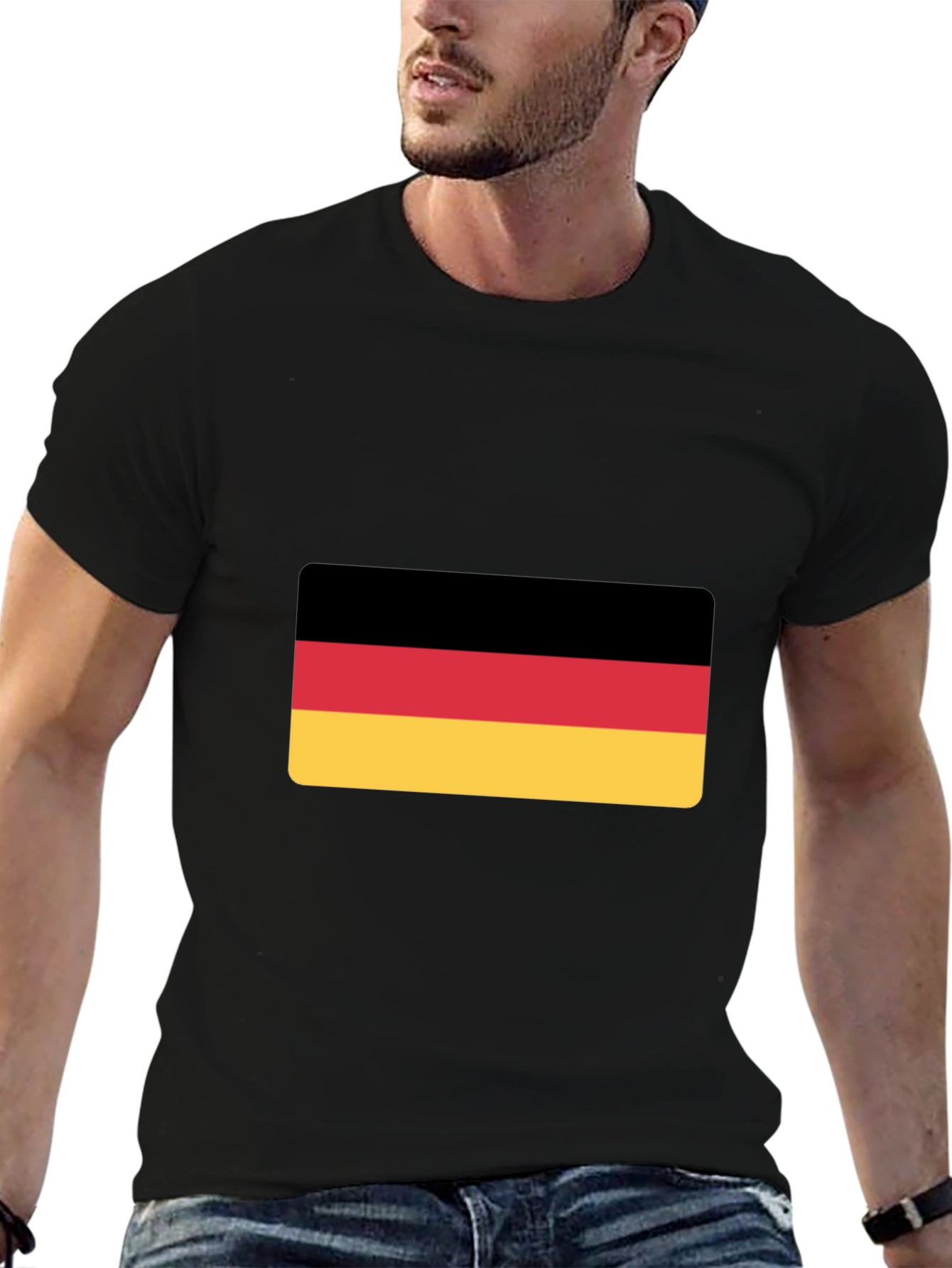 Germany Flag T-Shirt - Black