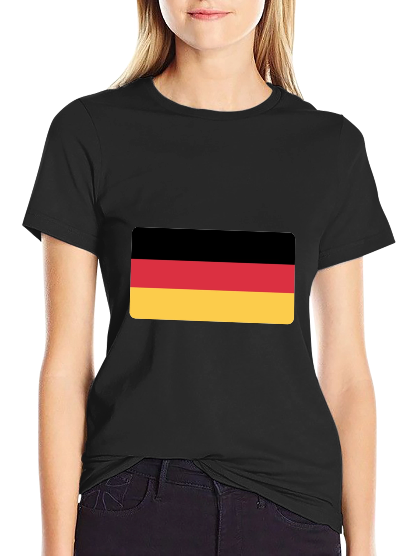 Germany Flag T-Shirt - Black