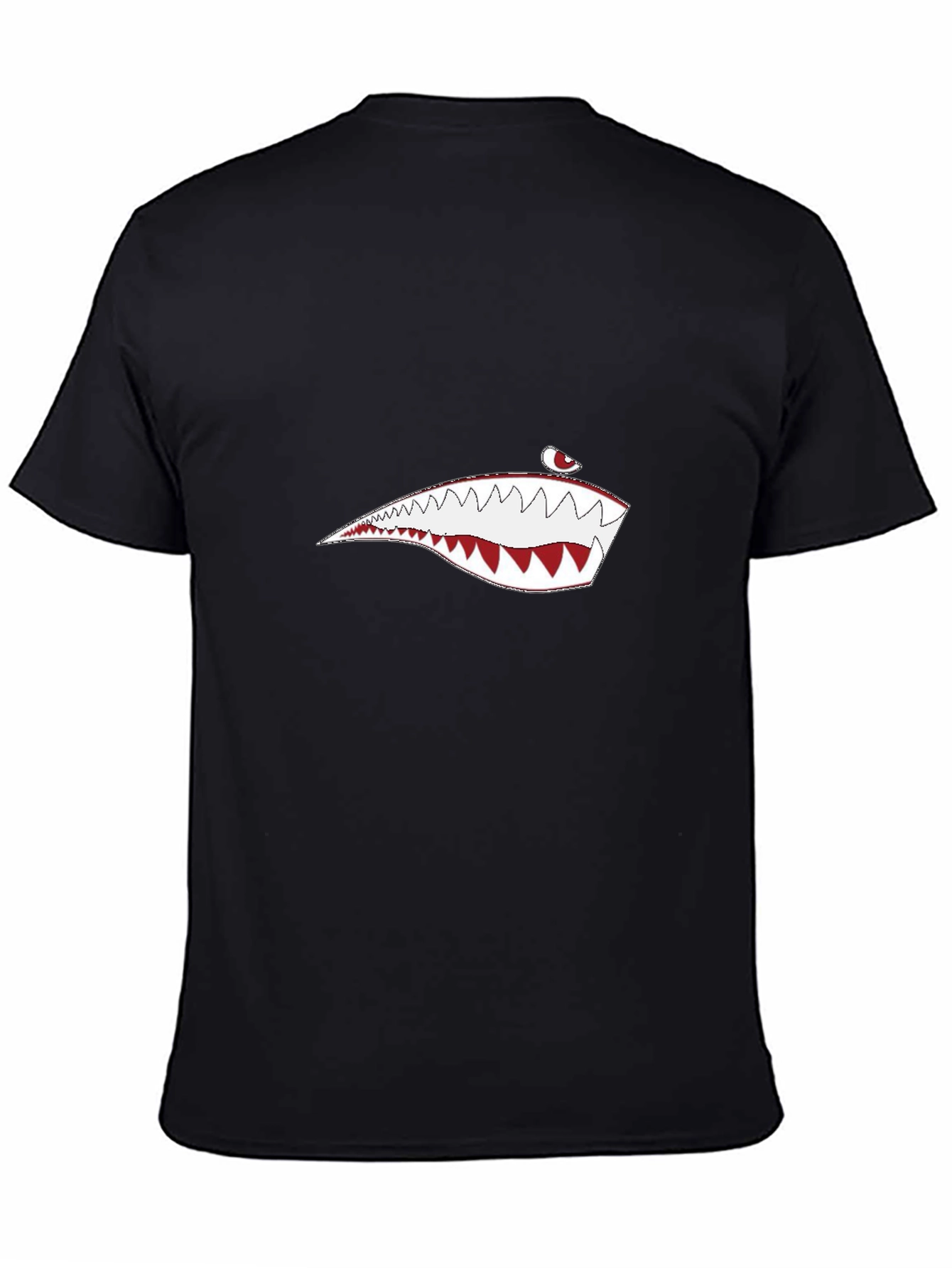 Shark Graphic Black T-Shirt