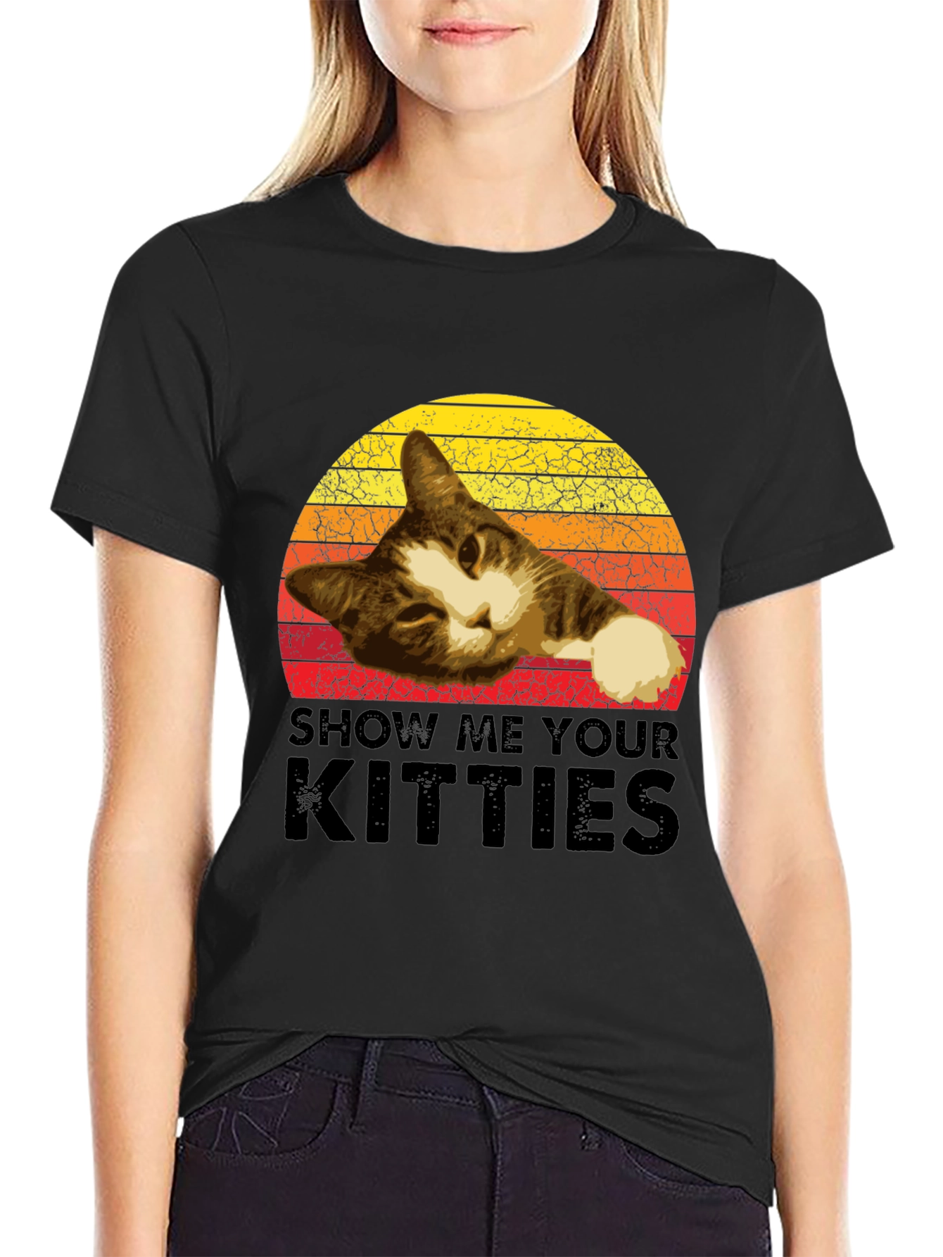 Show Me Your Kitties T-Shirt Cat Lover Tee