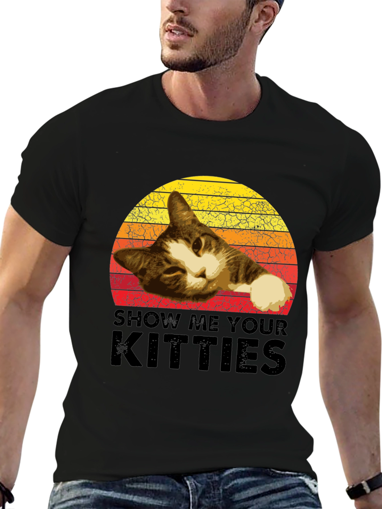 Show Me Your Kitties T-Shirt Cat Lover Tee