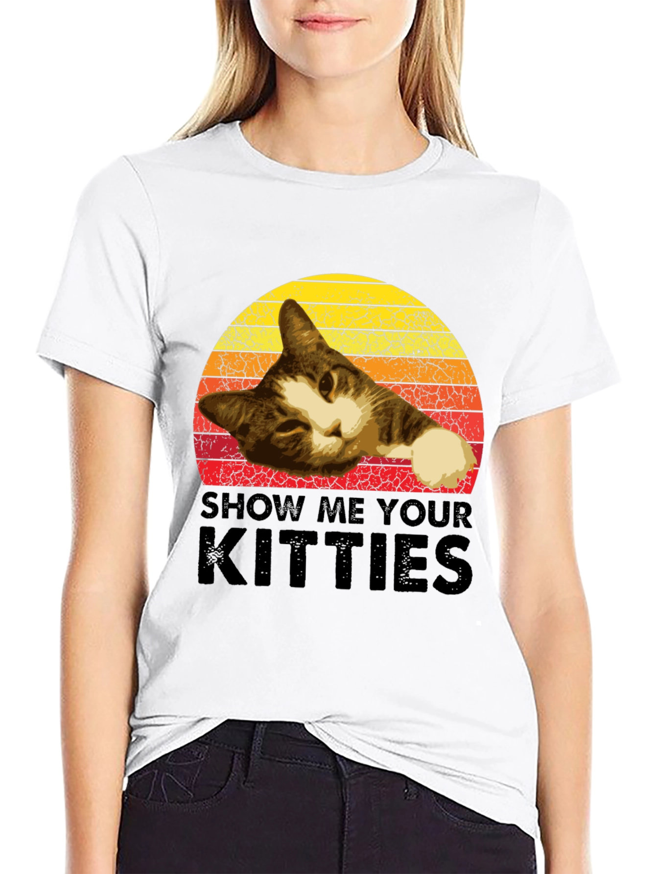 Show Me Your Kitties T-Shirt Cat Lover Tee
