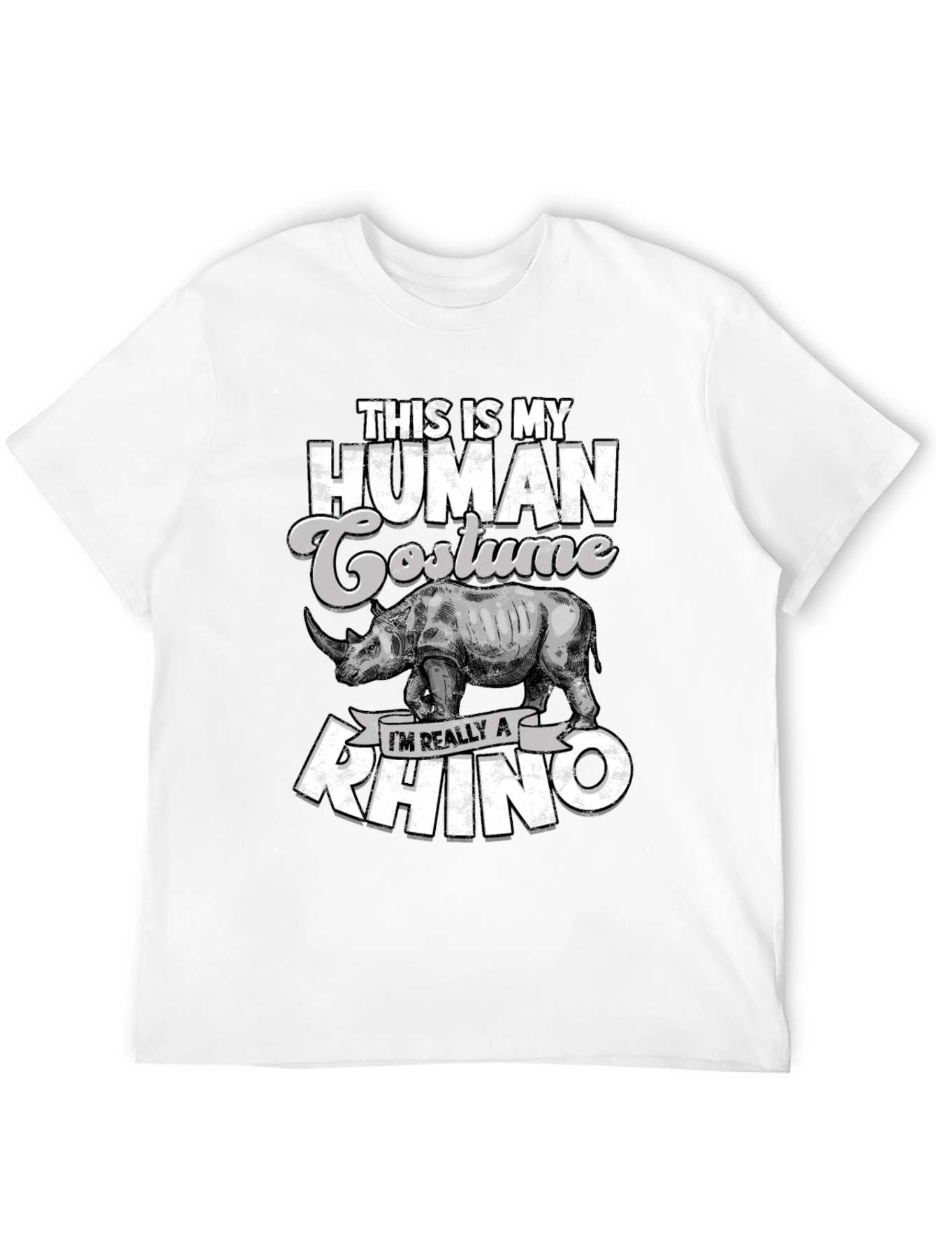 Funny Rhino Costume T-Shirt