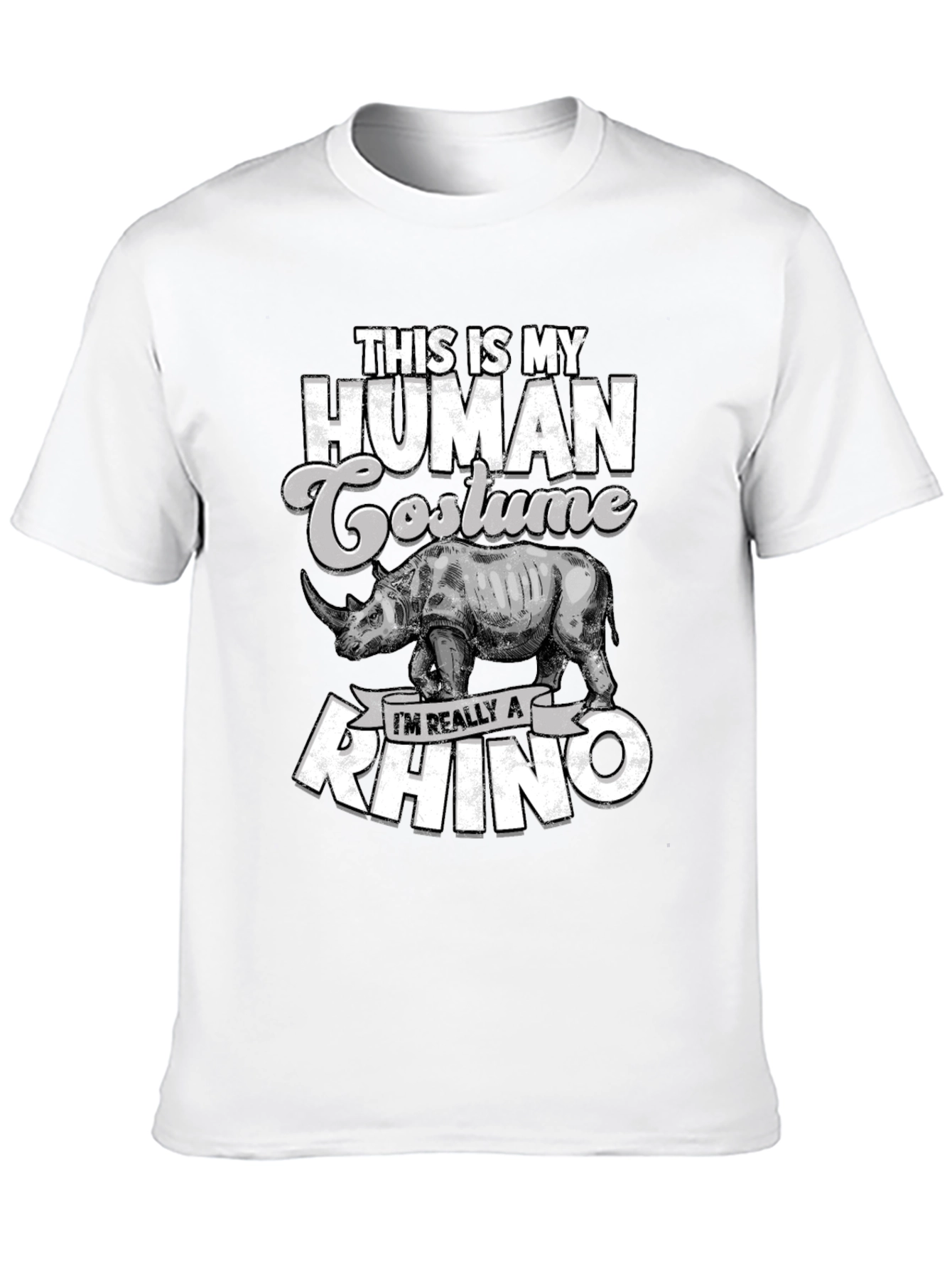 Funny Rhino Costume T-Shirt