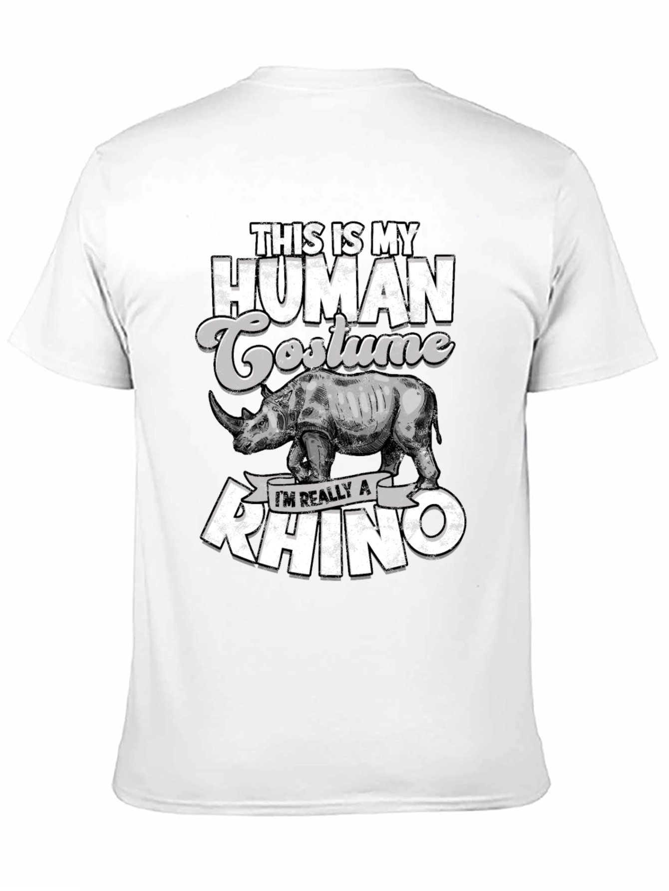 Funny Rhino Costume T-Shirt