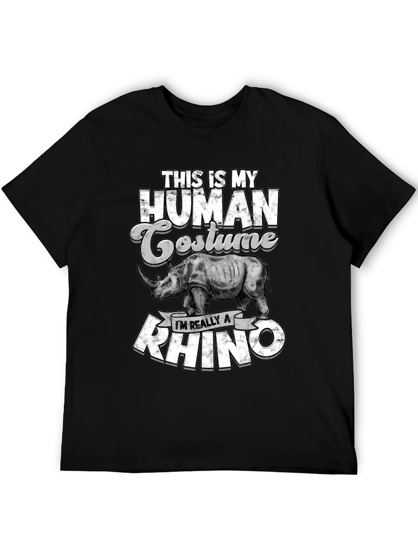 Funny Rhino Costume T-Shirt