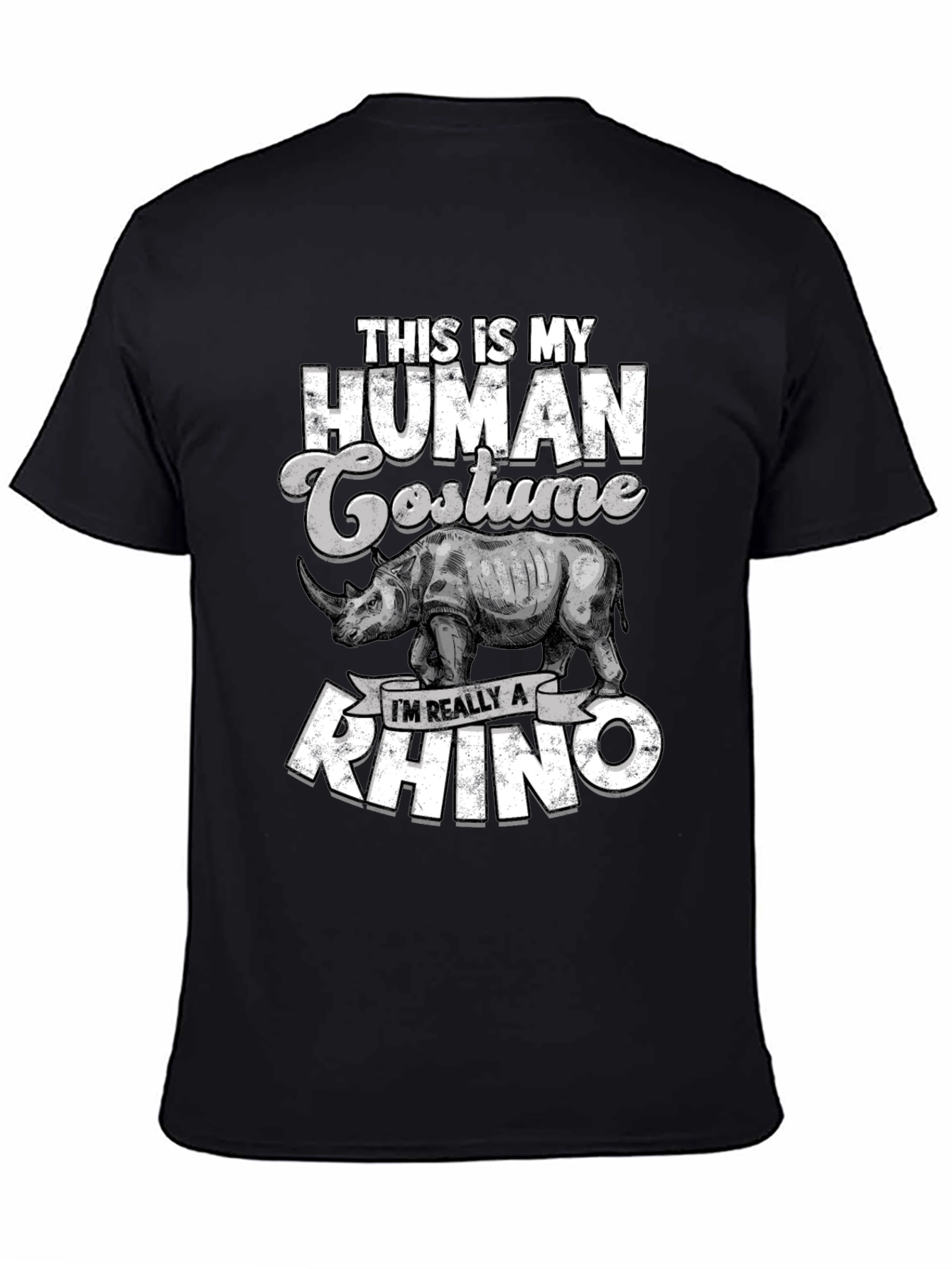 Funny Rhino Costume T-Shirt
