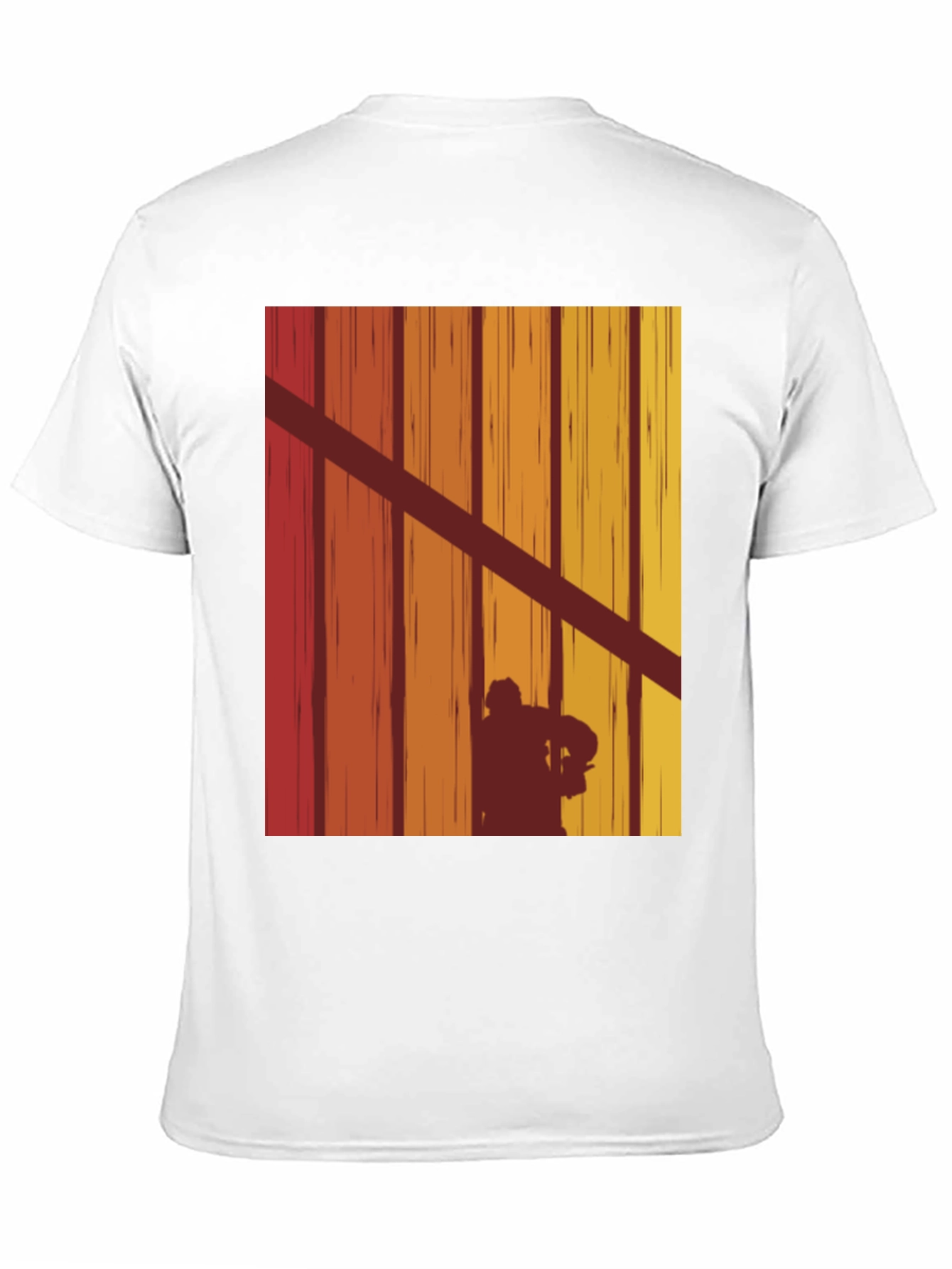 Retro Hockey Player Silhouette T-Shirt