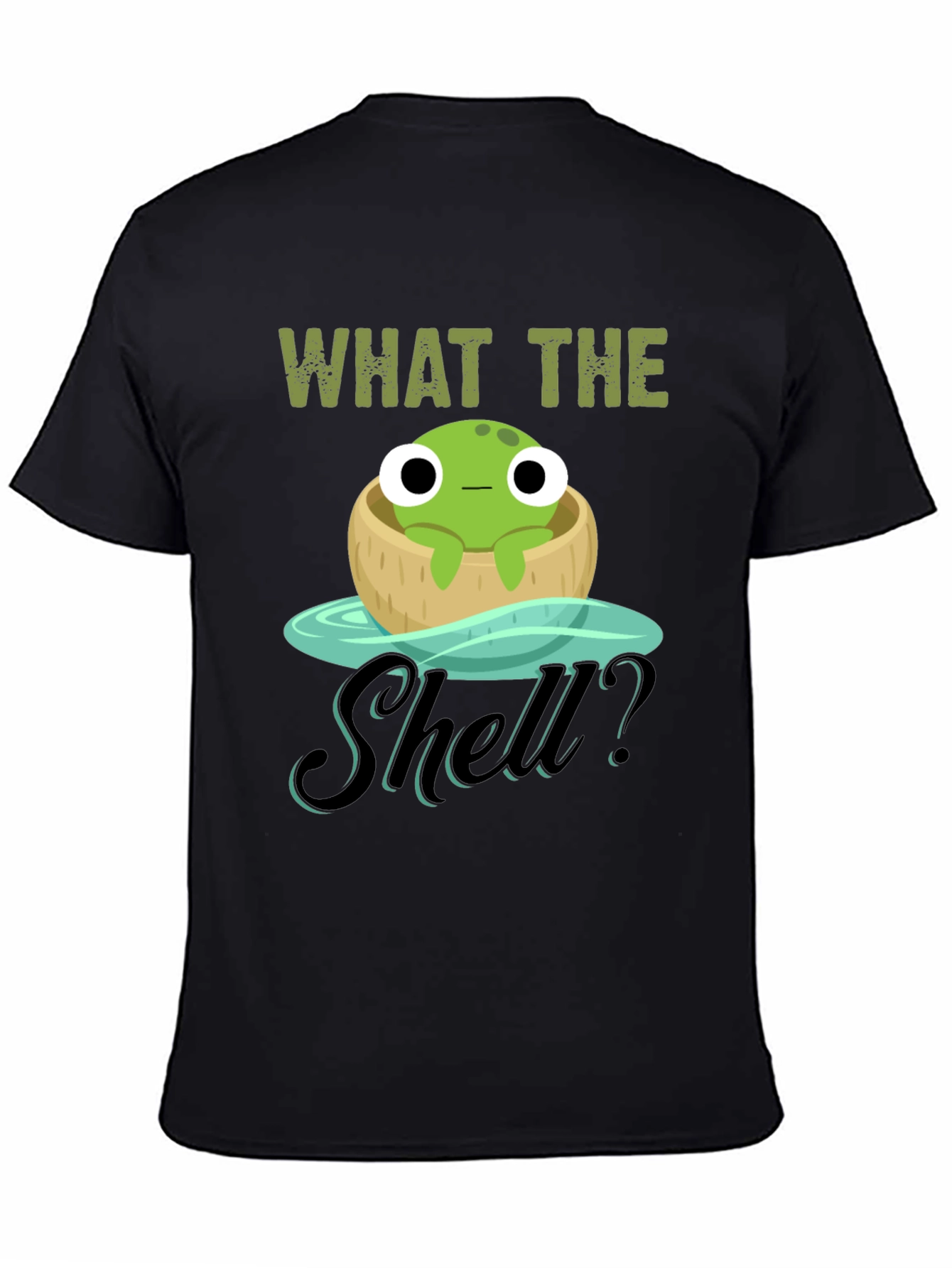 What the Shell? Frog in Coconut T-Shirt