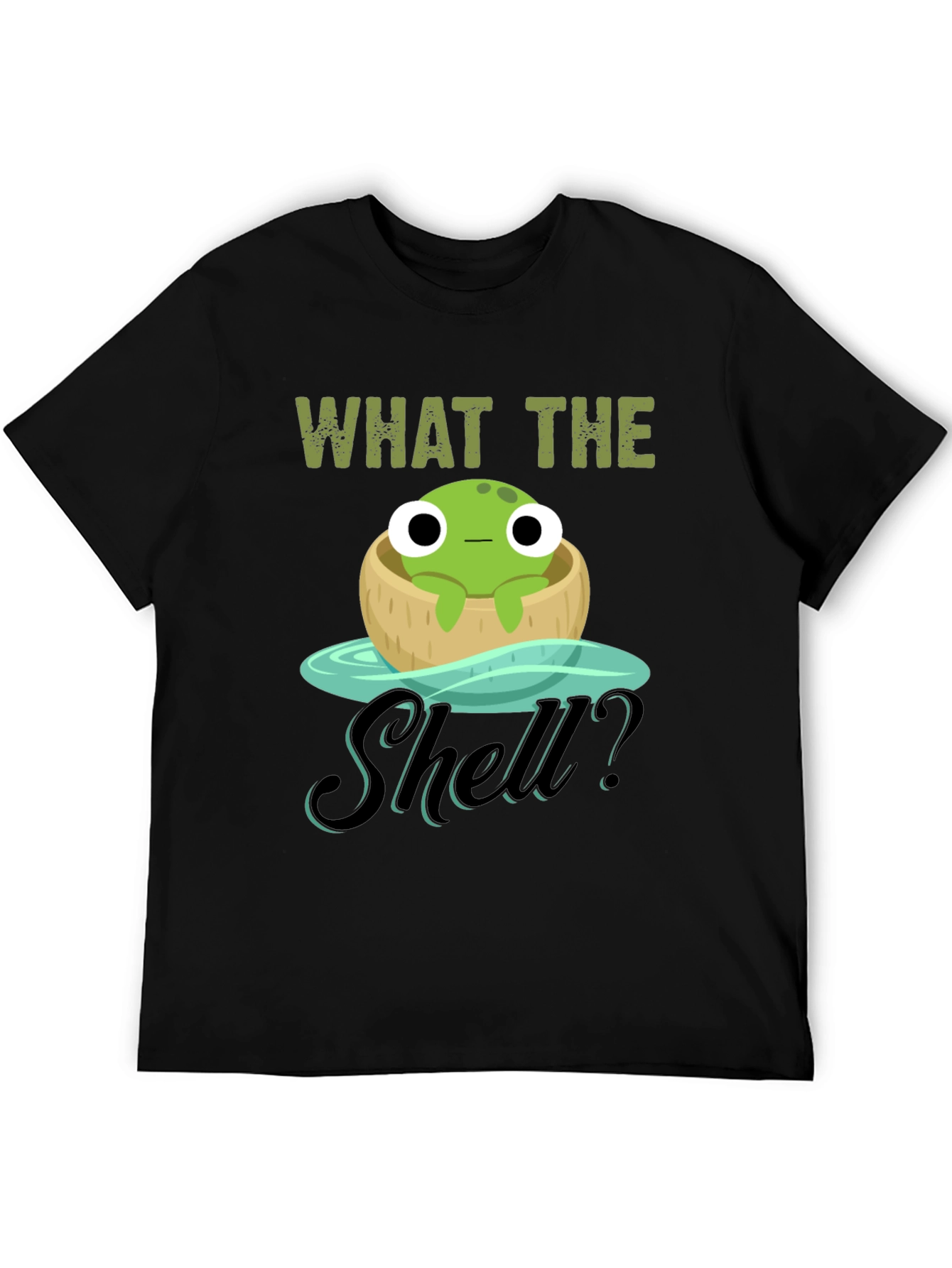 What the Shell? Frog in Coconut T-Shirt