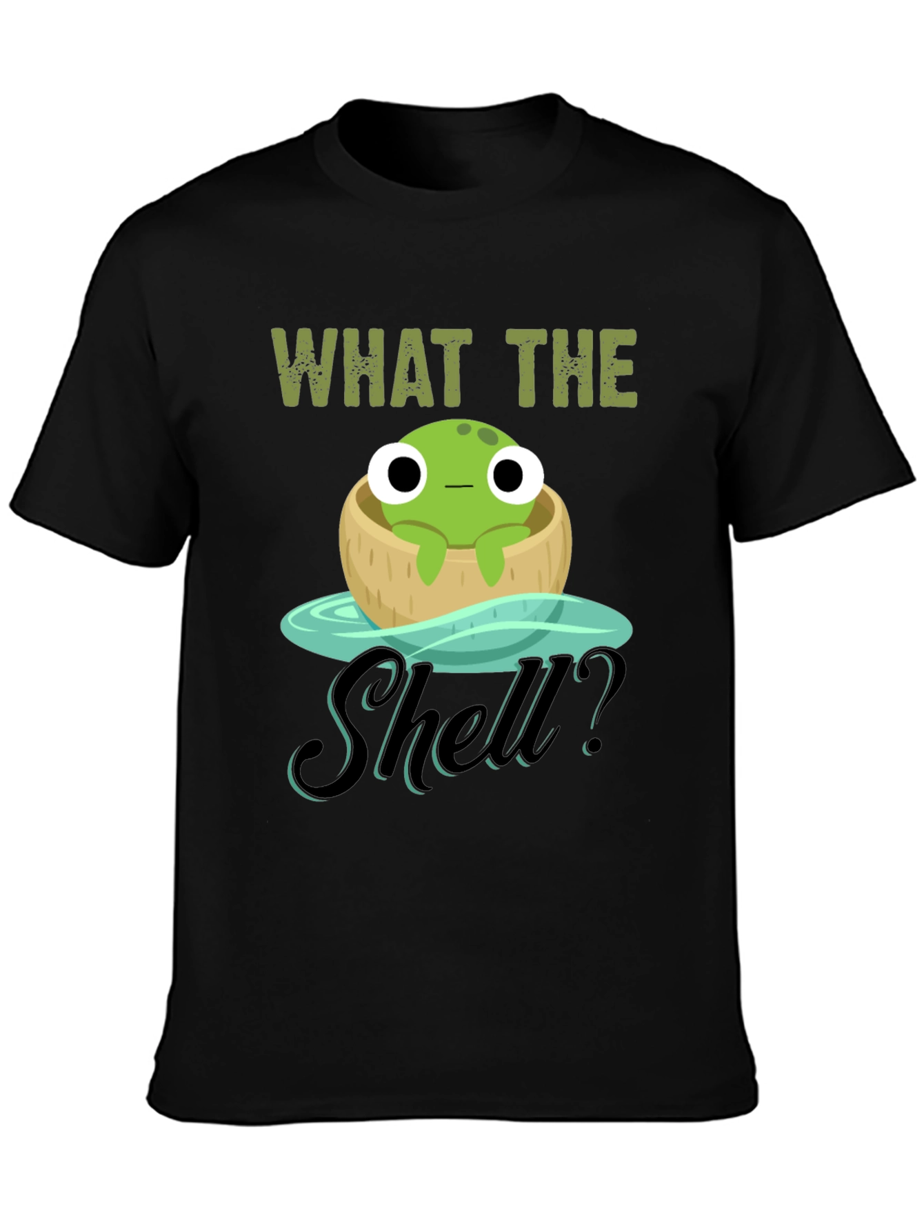 What the Shell? Frog in Coconut T-Shirt
