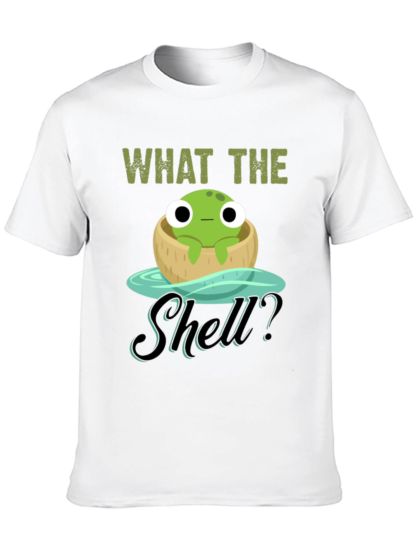 What the Shell? Frog in Coconut T-Shirt