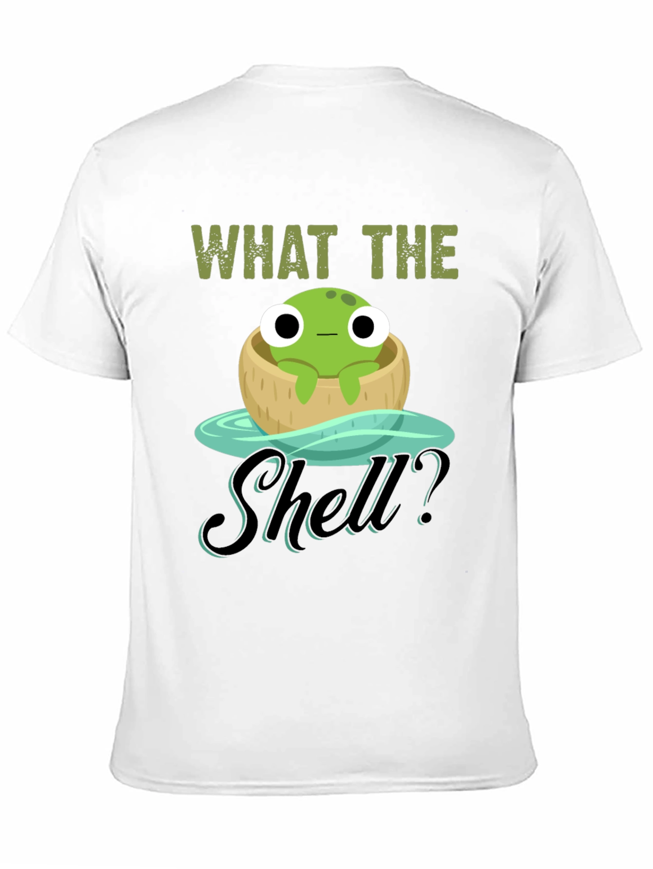 What the Shell? Frog in Coconut T-Shirt