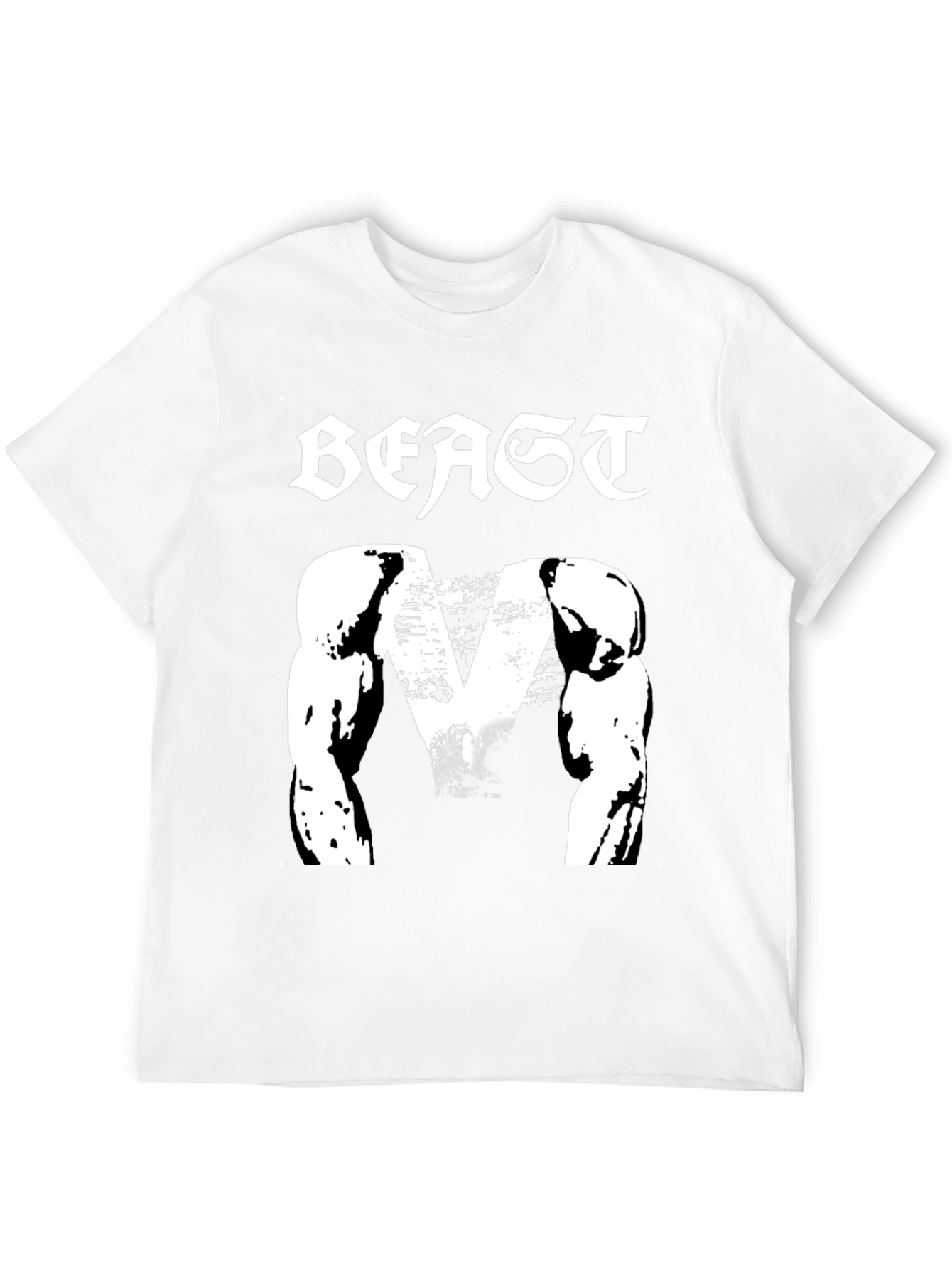 Beast Mode Black Graphic T-Shirt