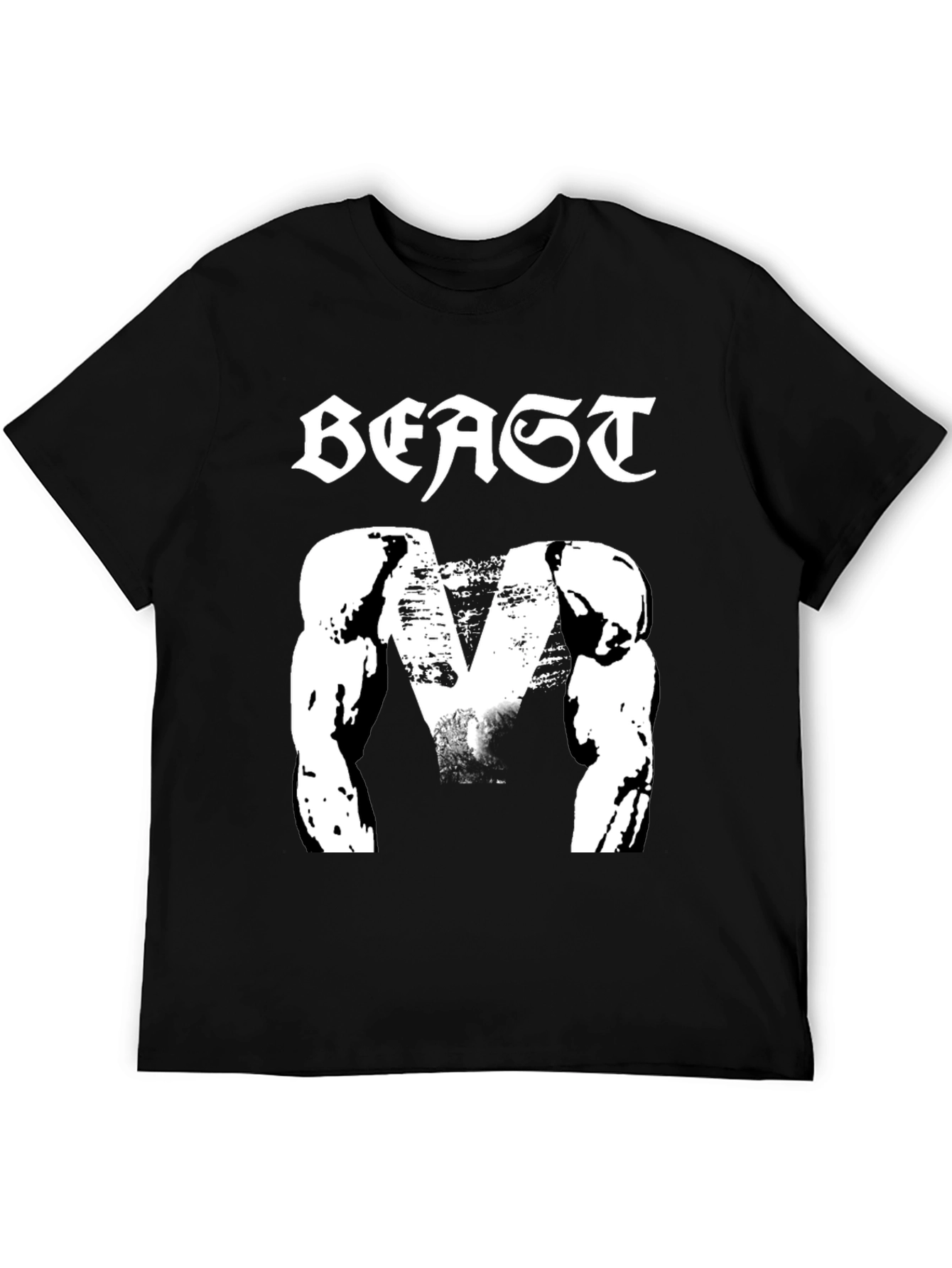 Beast Mode Black Graphic T-Shirt