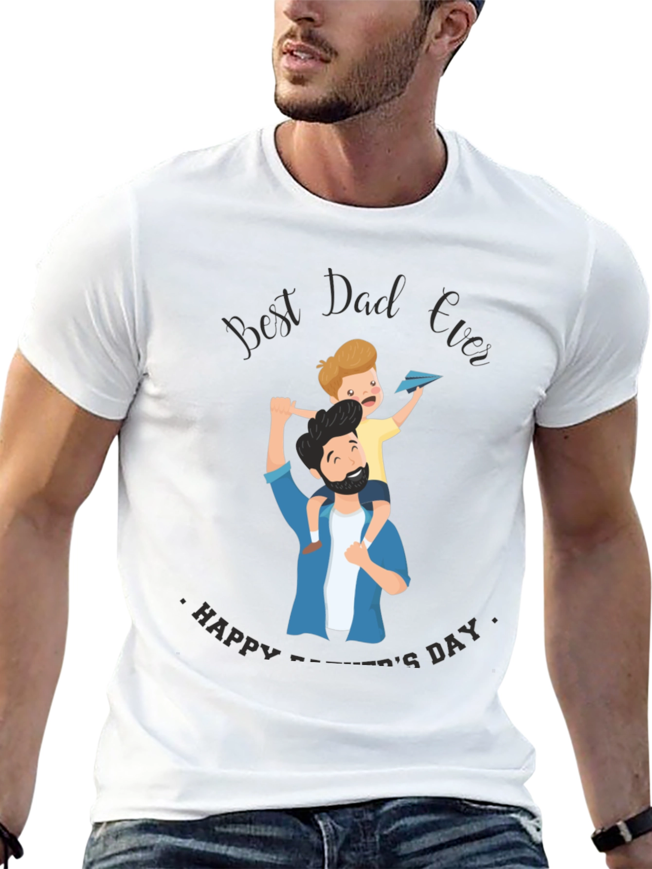 Best Dad Ever Graphic T-Shirt