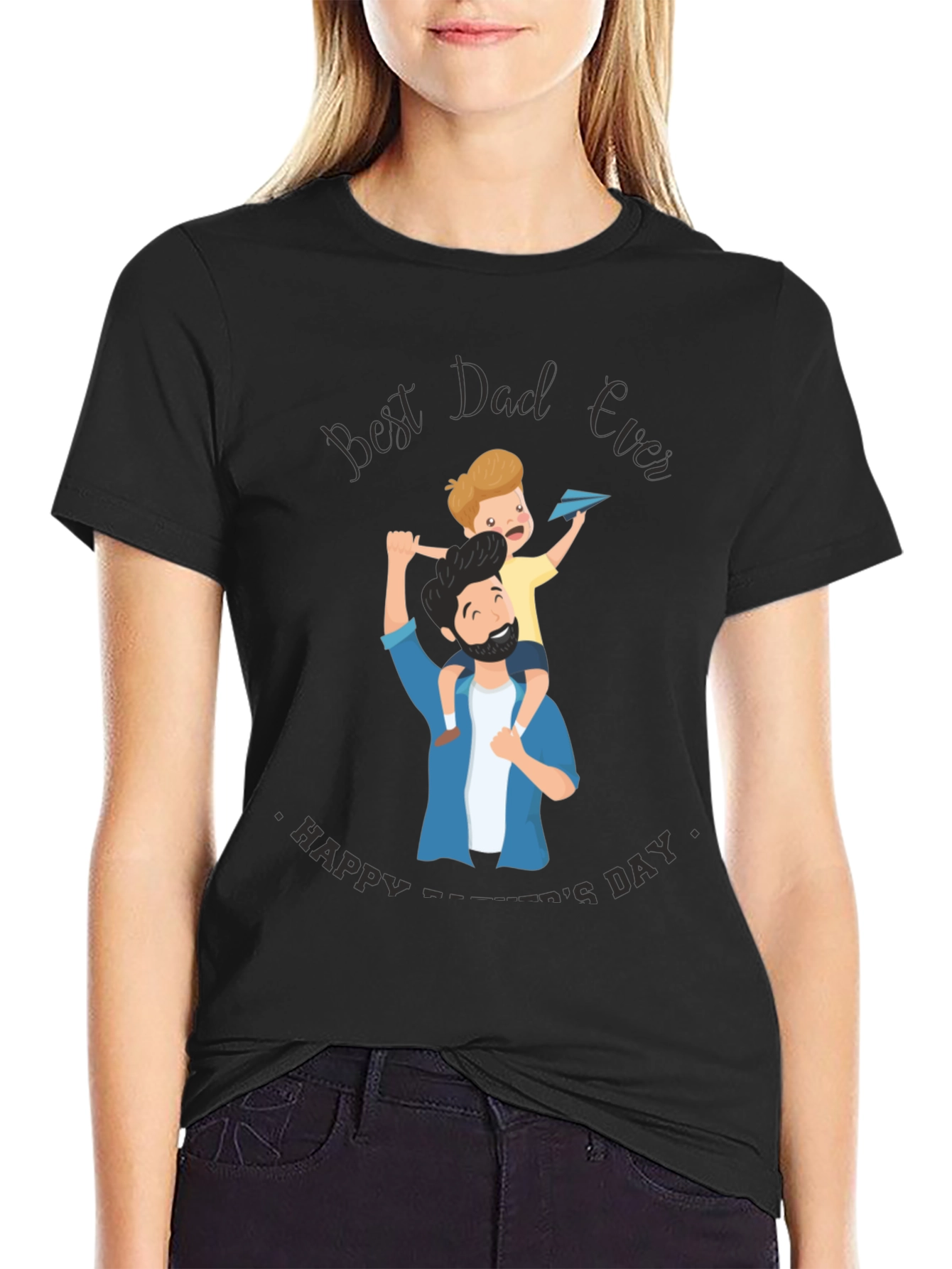 Best Dad Ever Graphic T-Shirt