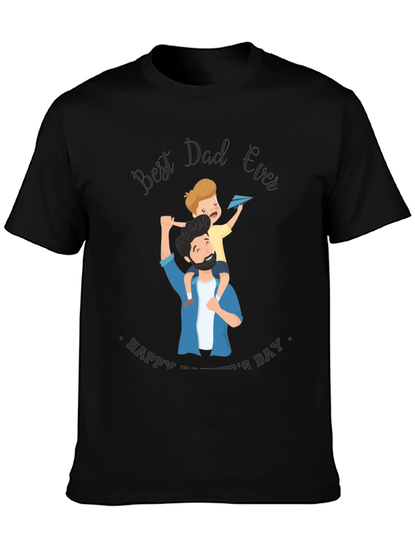 Best Dad Ever Graphic T-Shirt