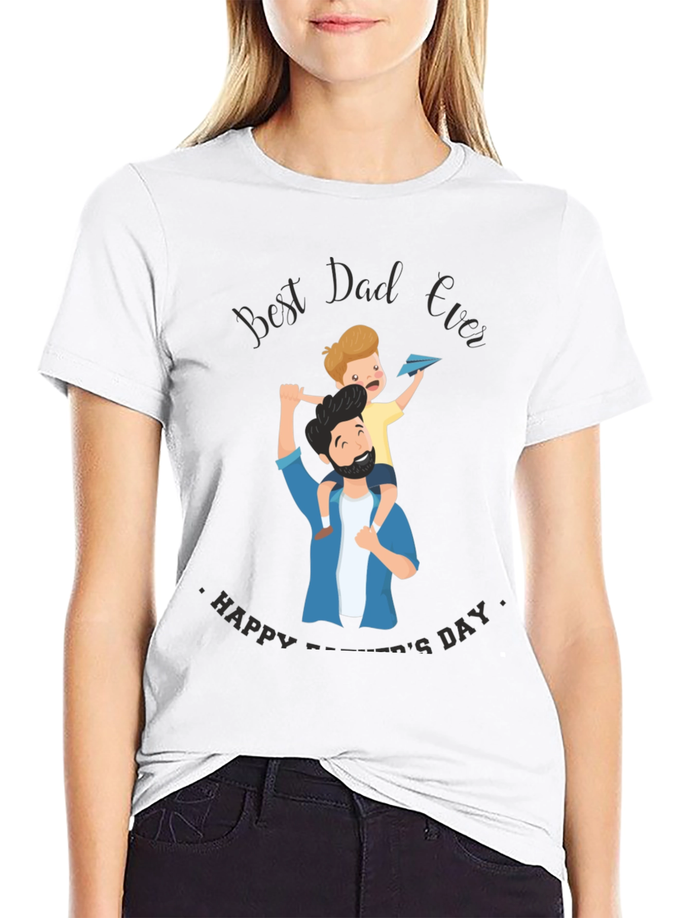 Best Dad Ever Graphic T-Shirt