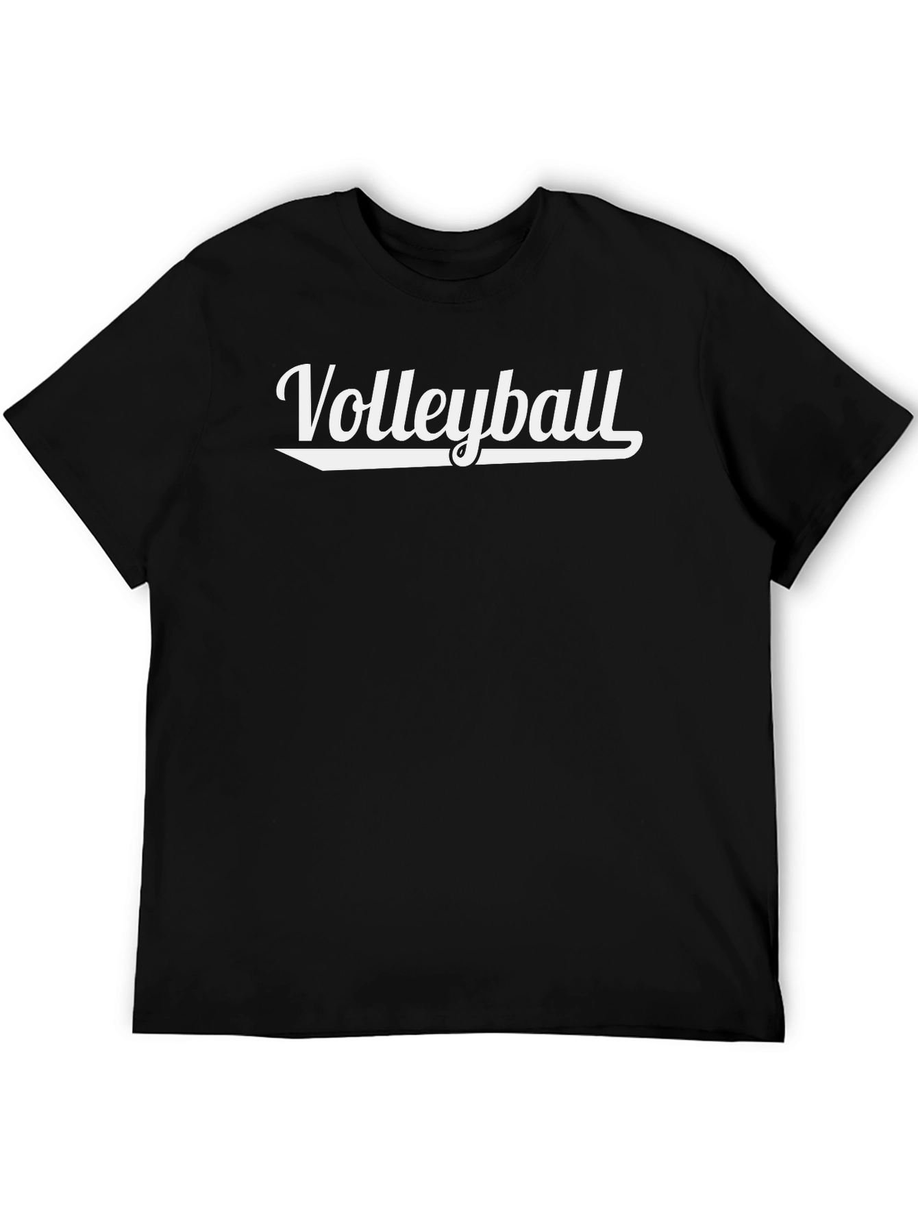 Volleyball Graphic Tee - Sporty Casual Style