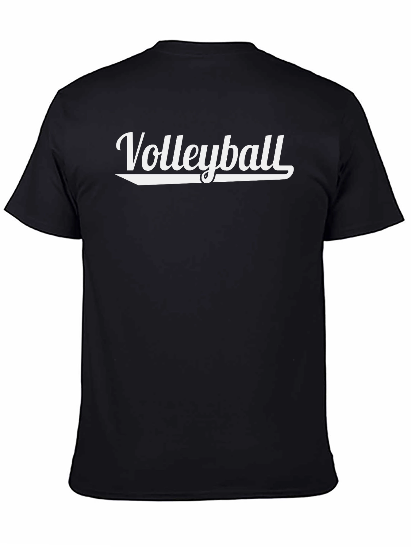 Volleyball Graphic Tee - Sporty Casual Style