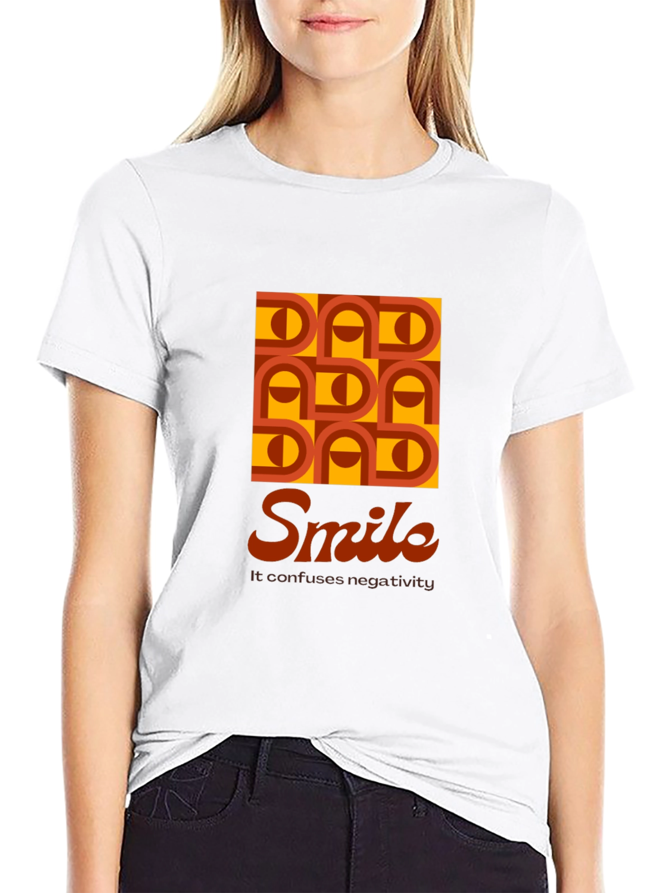 Dad Smile Graphic T-Shirt - Retro Style Soft Cotton