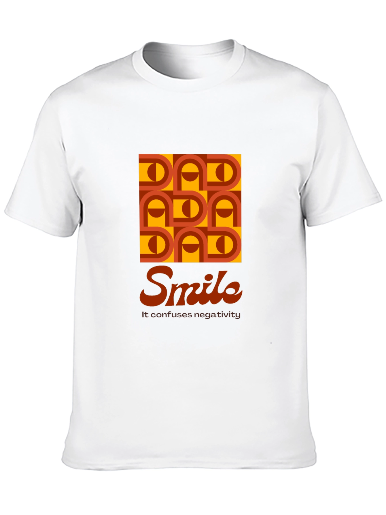 Dad Smile Graphic T-Shirt - Retro Style Soft Cotton