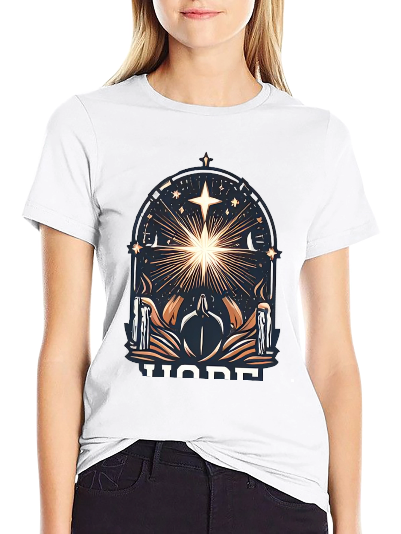 Hope Graphic Tee - Stylish Religious Design