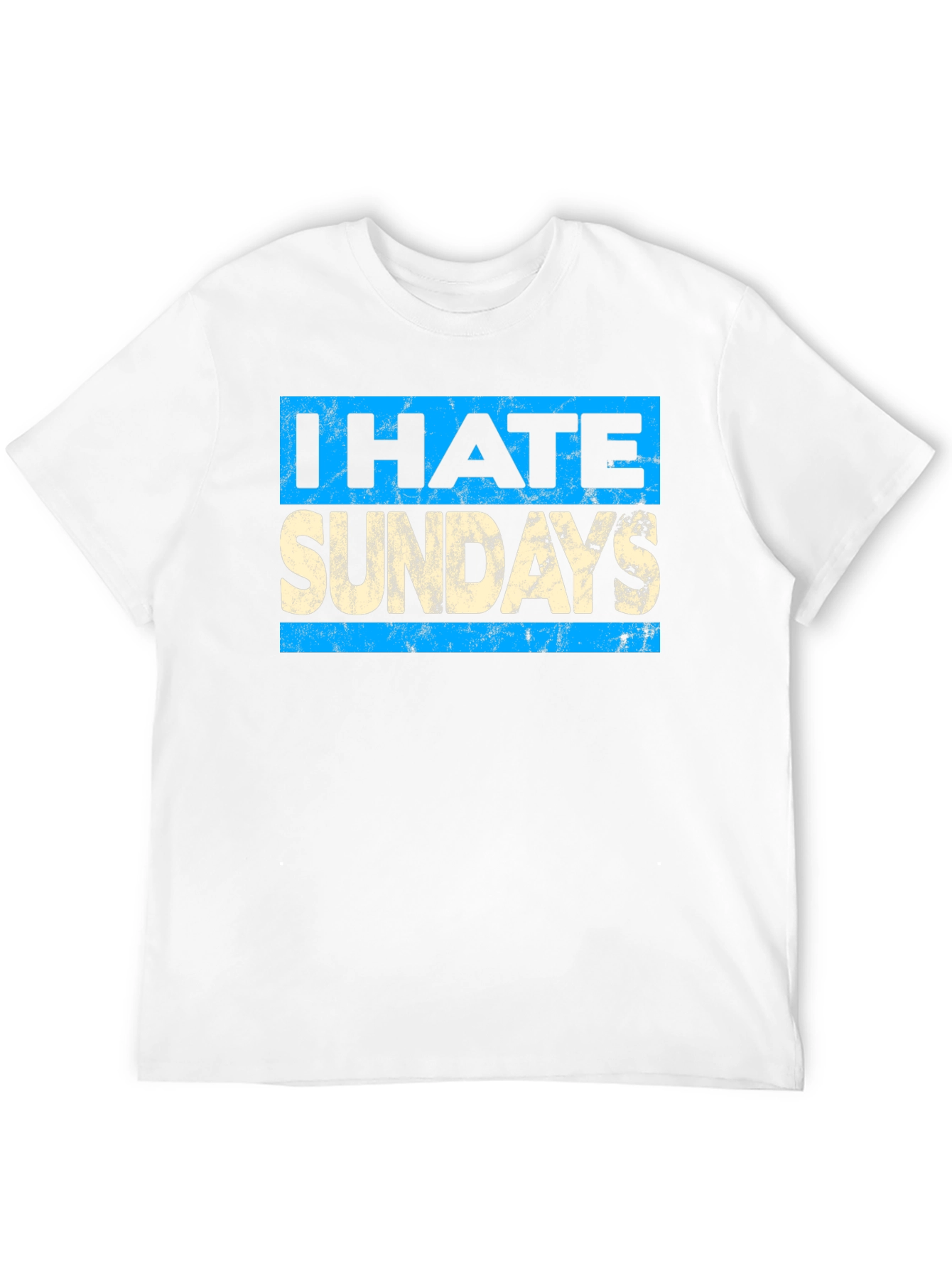 I Hate Sundays Graphic T-Shirt - Unisex Cotton Tee