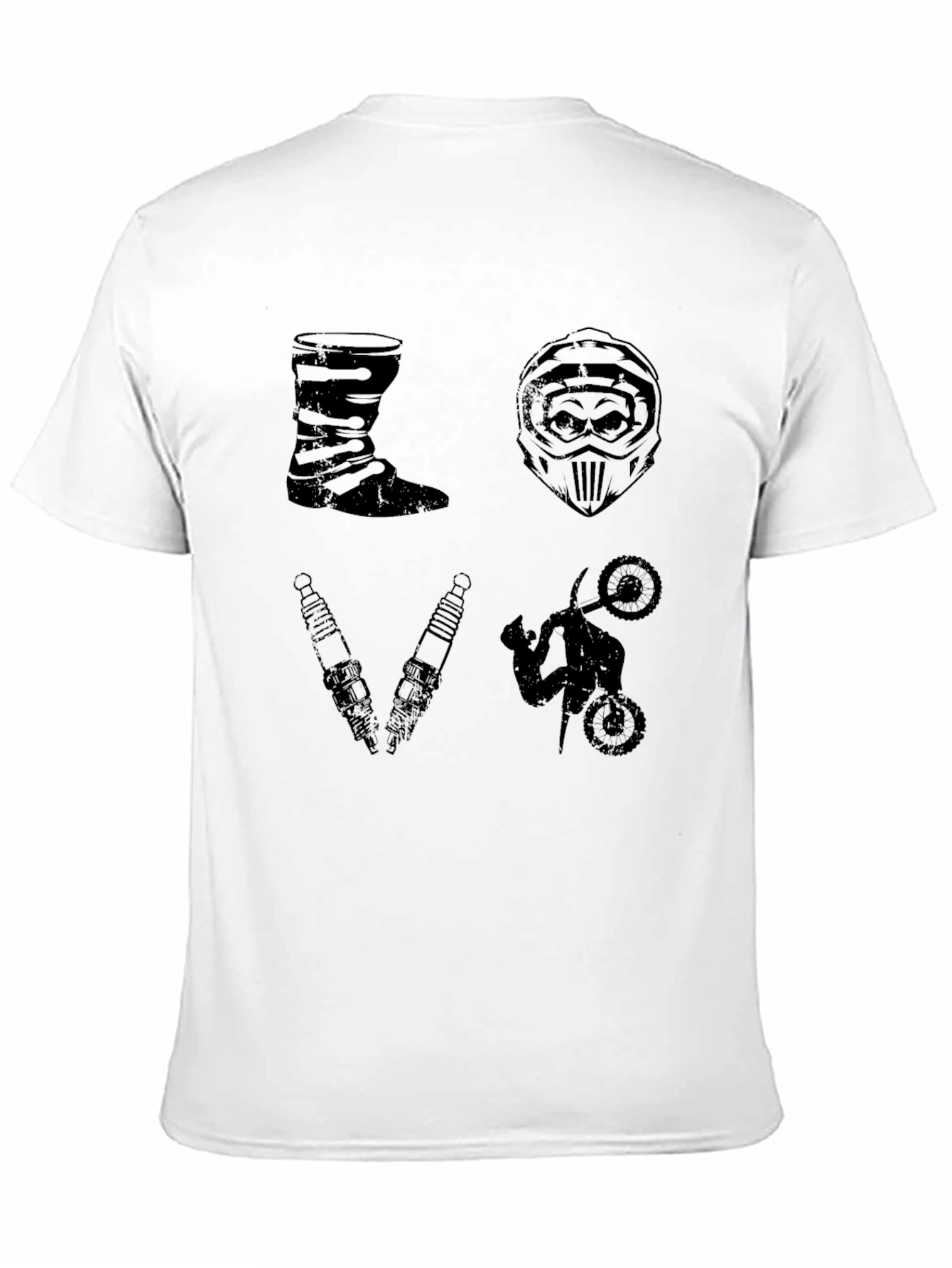 Motocross Love T-Shirt Motorcycle Graphic Tee