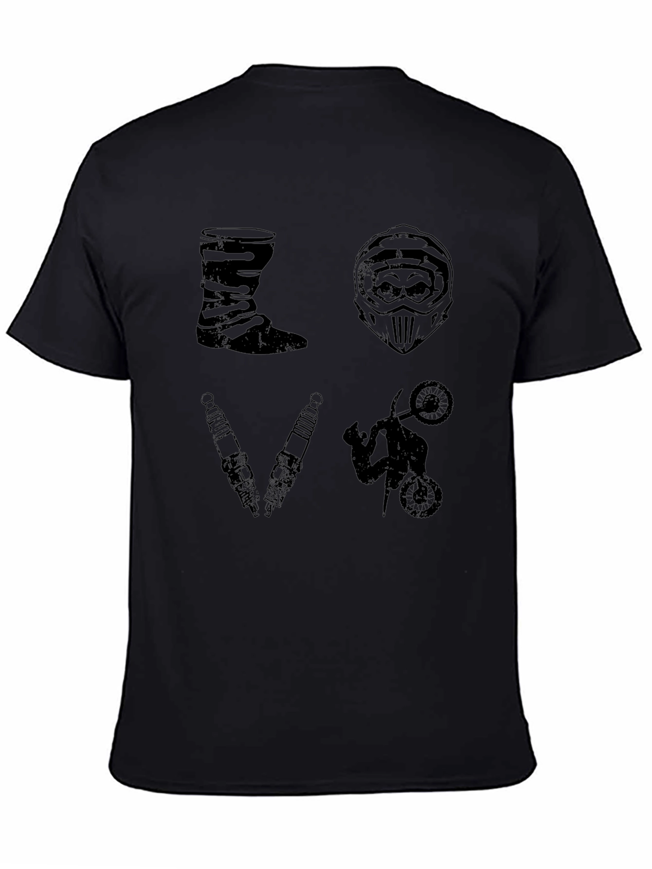 Motocross Love T-Shirt Motorcycle Graphic Tee