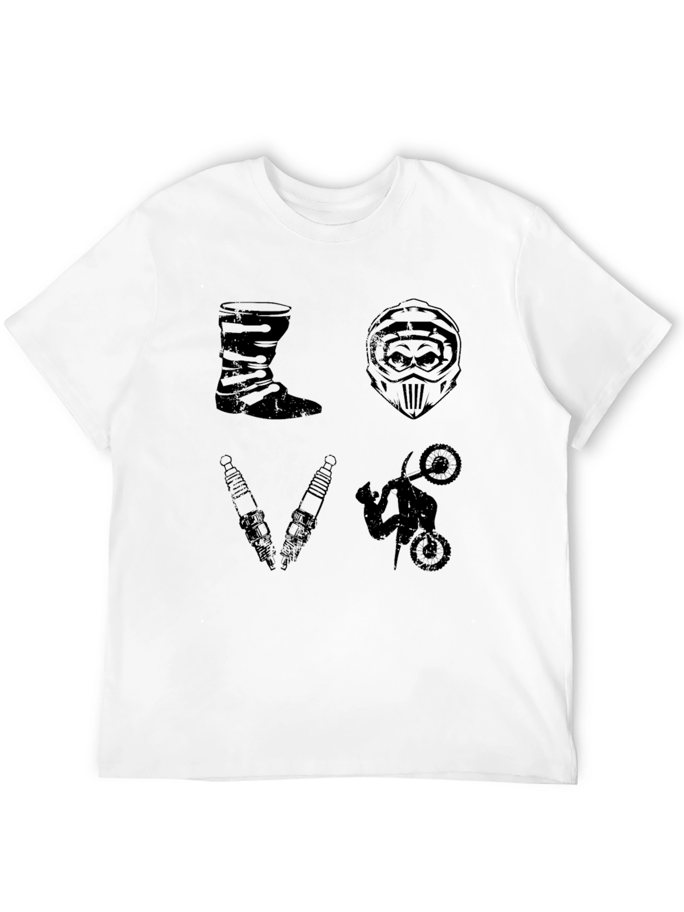 Motocross Love T-Shirt Motorcycle Graphic Tee