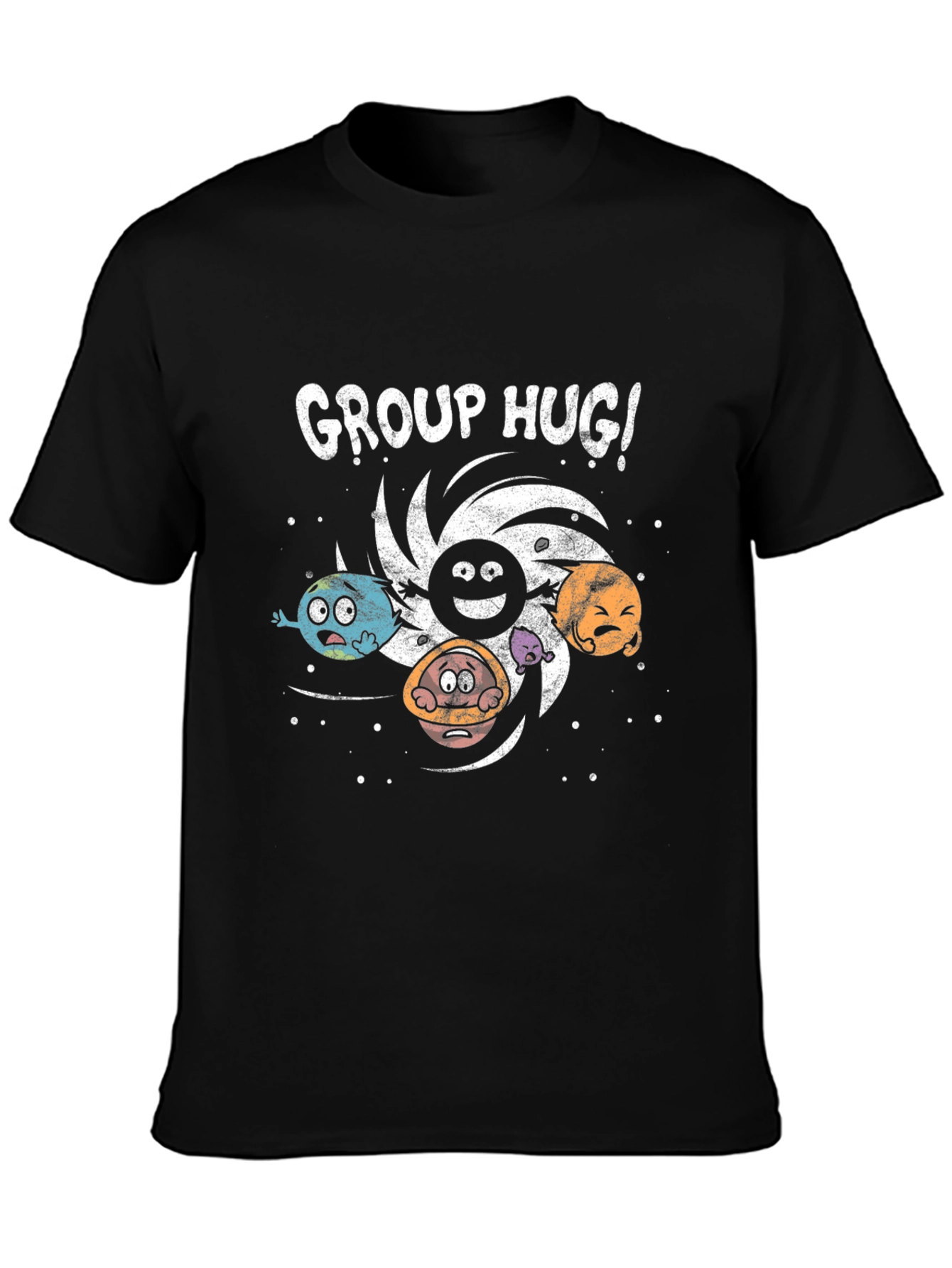 Group Hug Black T-Shirt
