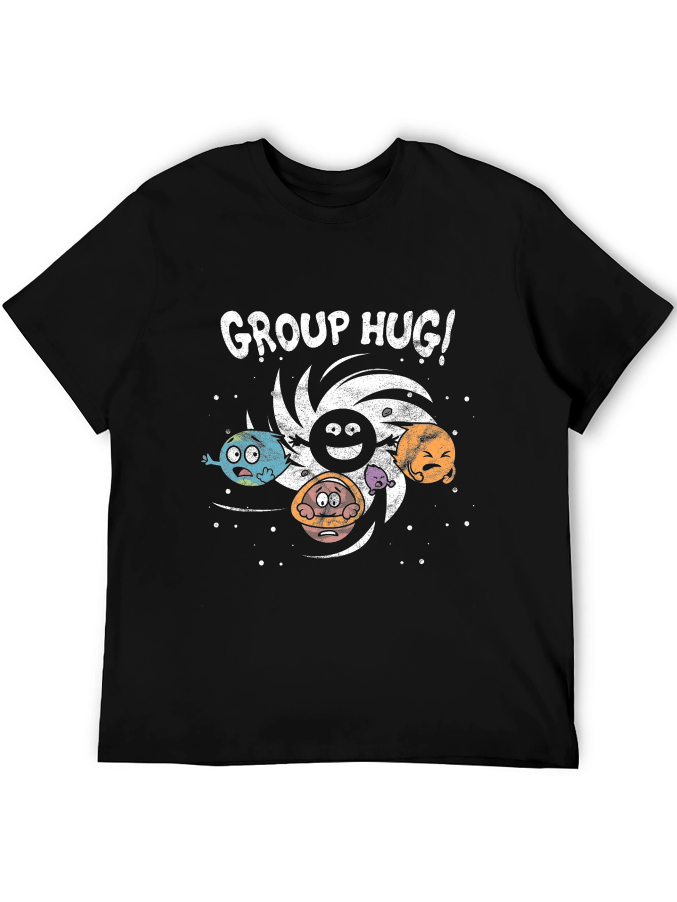 Group Hug Black T-Shirt