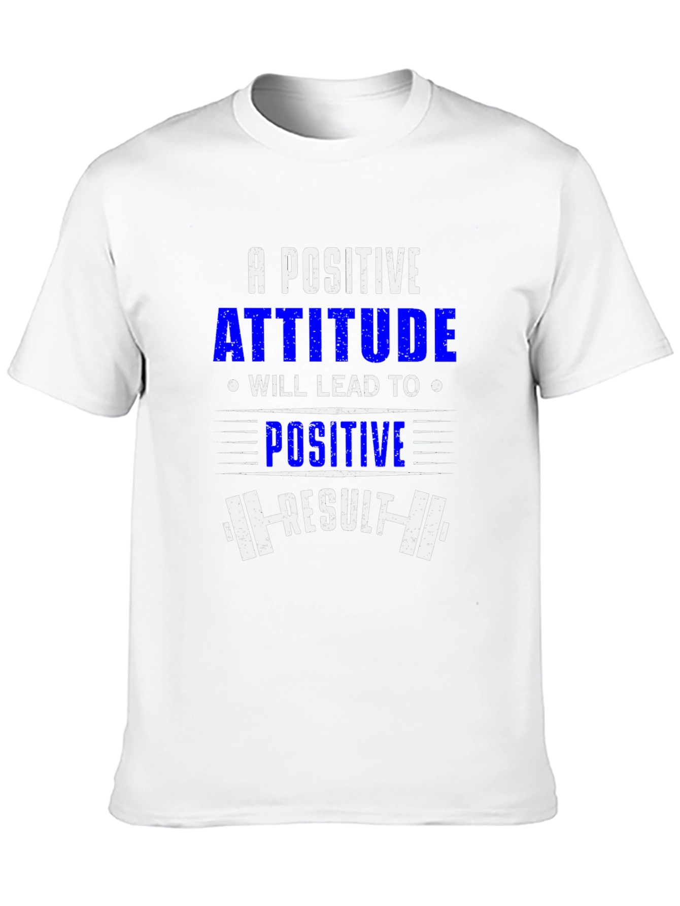 Positive Attitude Black T-Shirt
