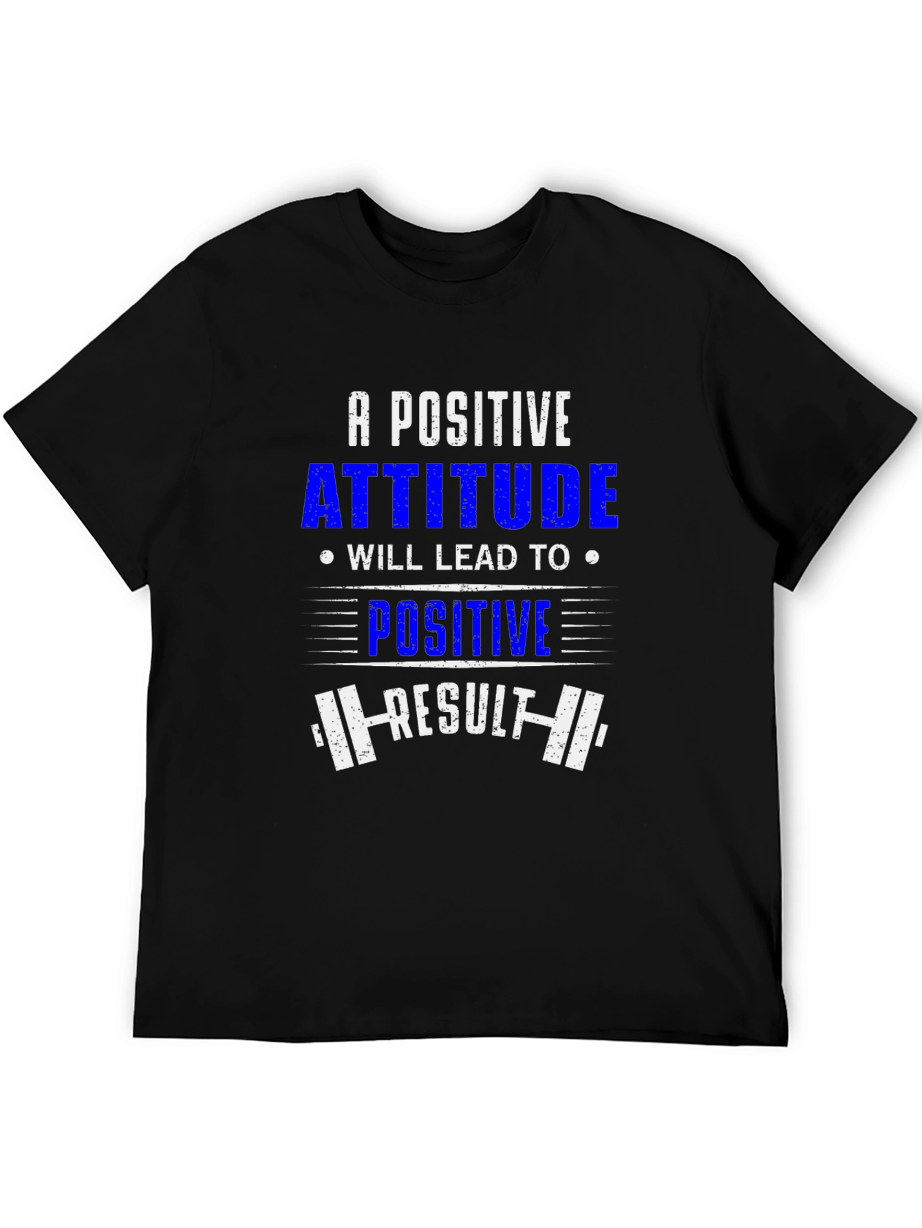 Positive Attitude Black T-Shirt