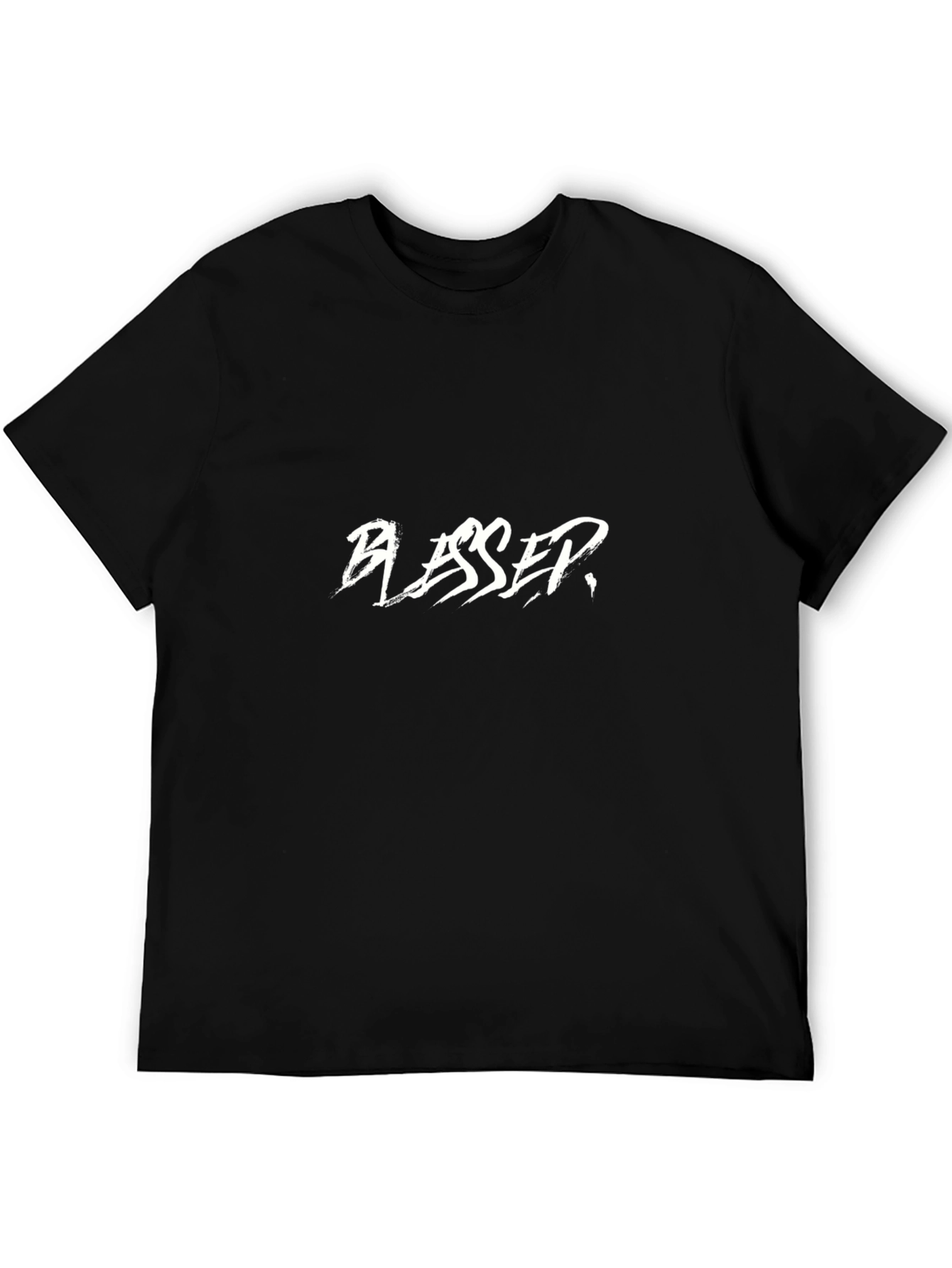Blessed Graphic Tee - Soft Black T-Shirt