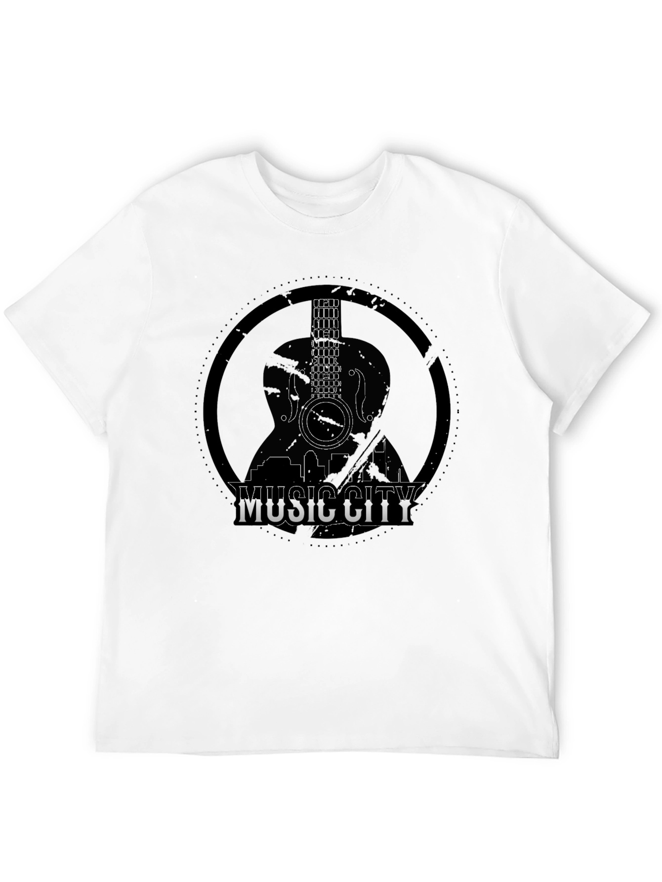 Music City Guitar Graphic Tee