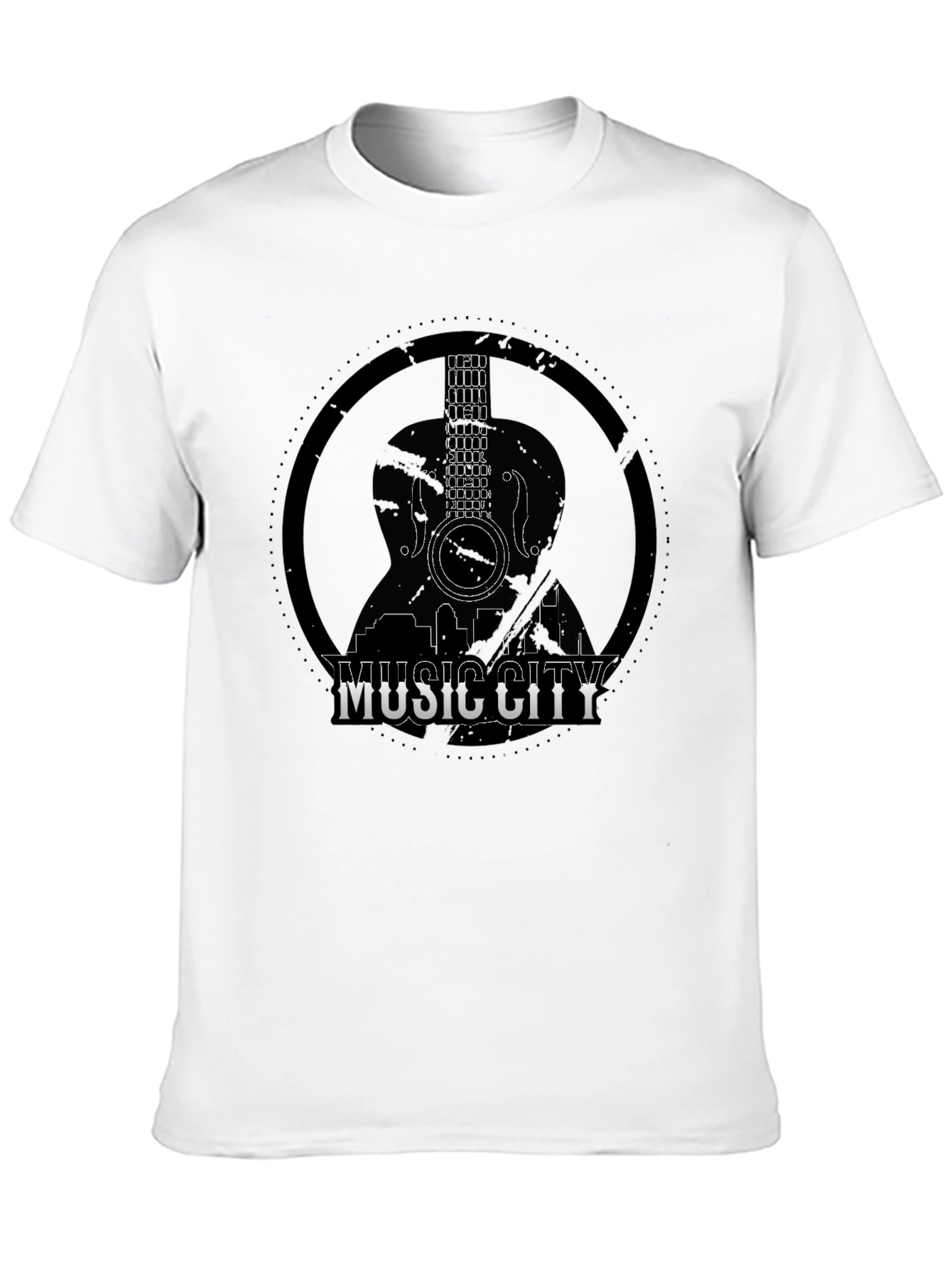 Music City Guitar Graphic Tee