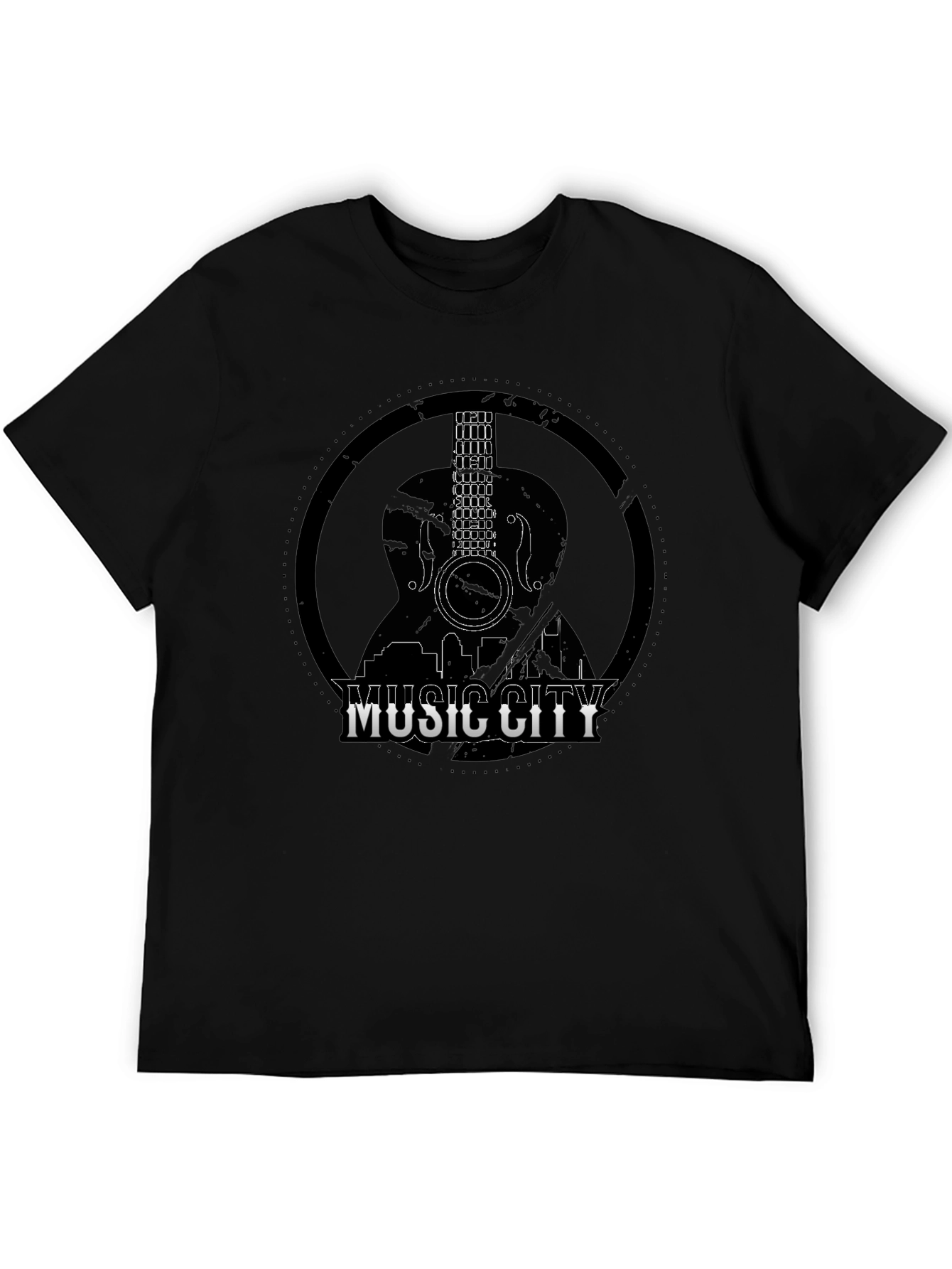 Music City Guitar Graphic Tee