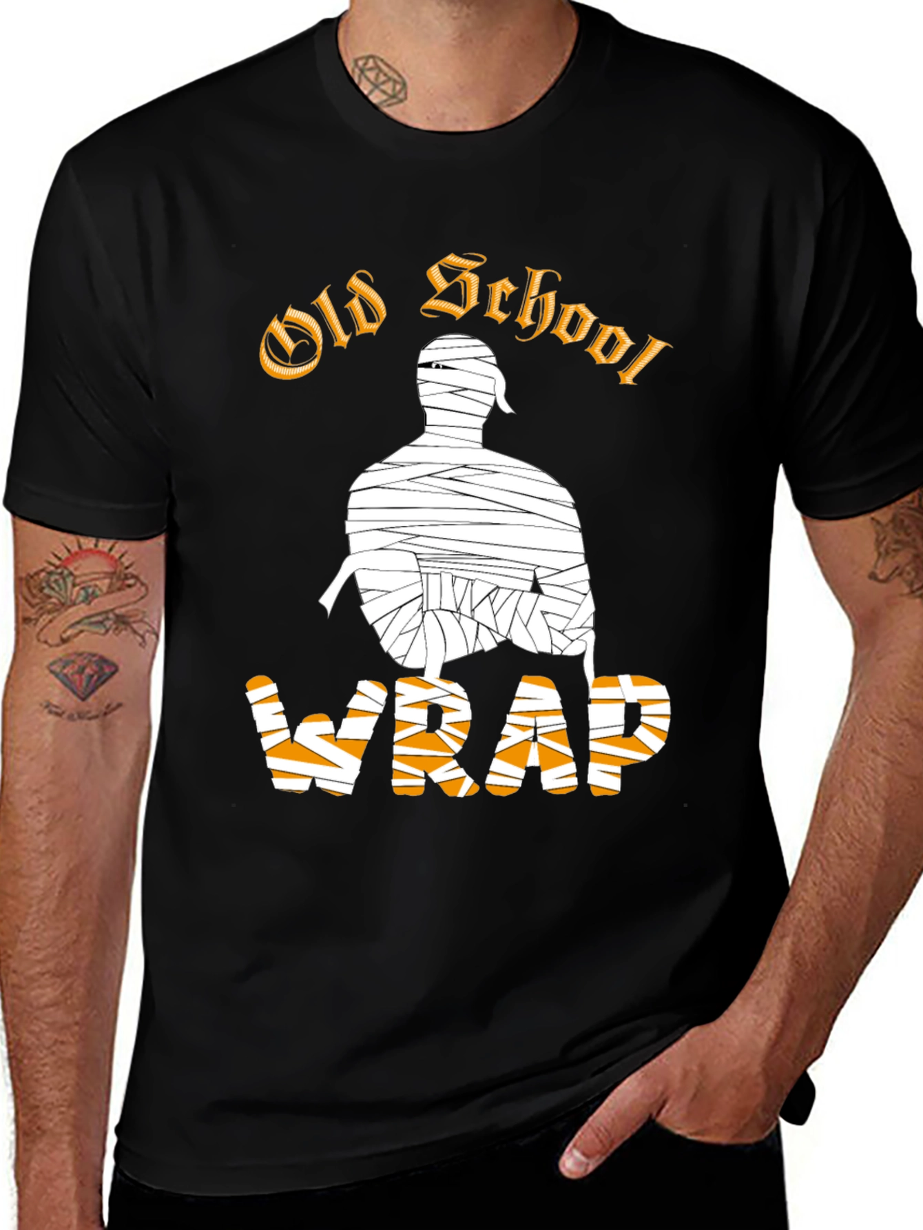 Old School Wrap Mummy T-Shirt