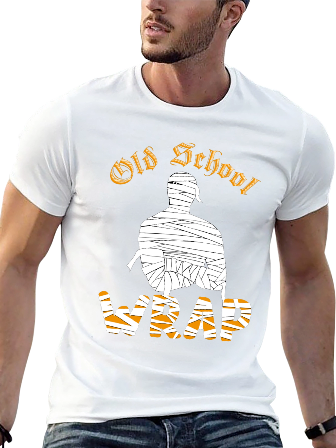 Old School Wrap Mummy T-Shirt