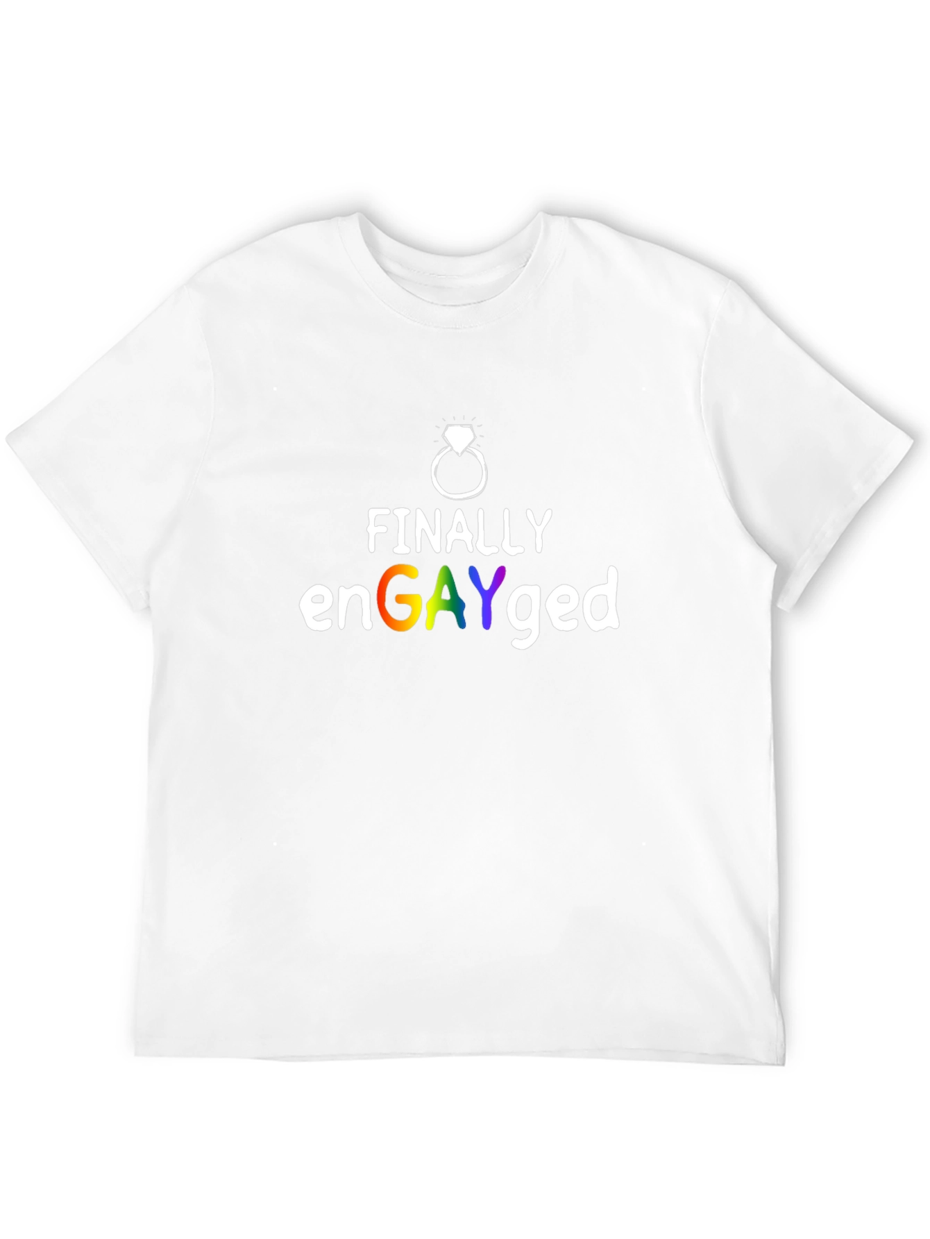 Finally enGAYged Pride T-Shirt