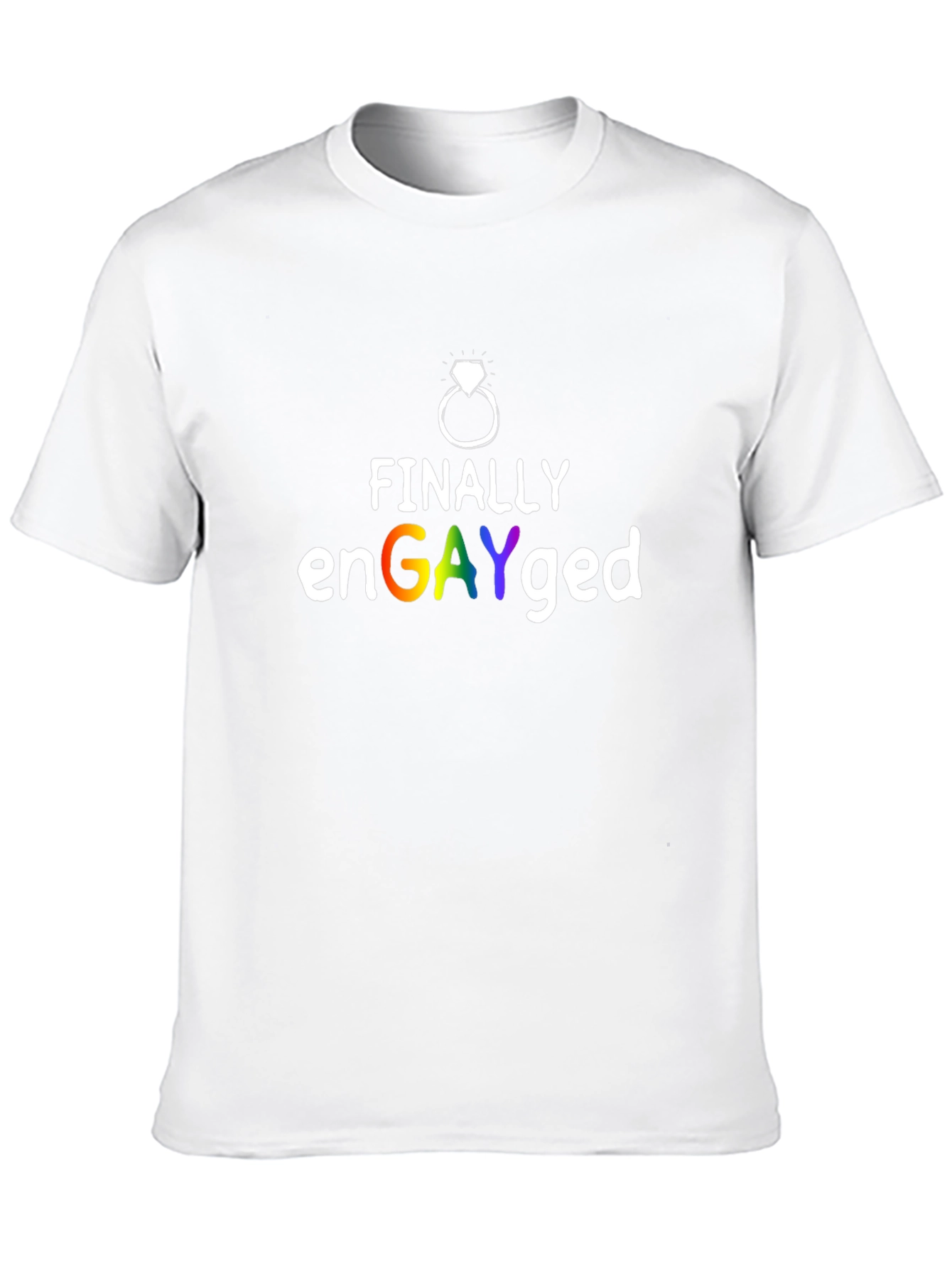 Finally enGAYged Pride T-Shirt