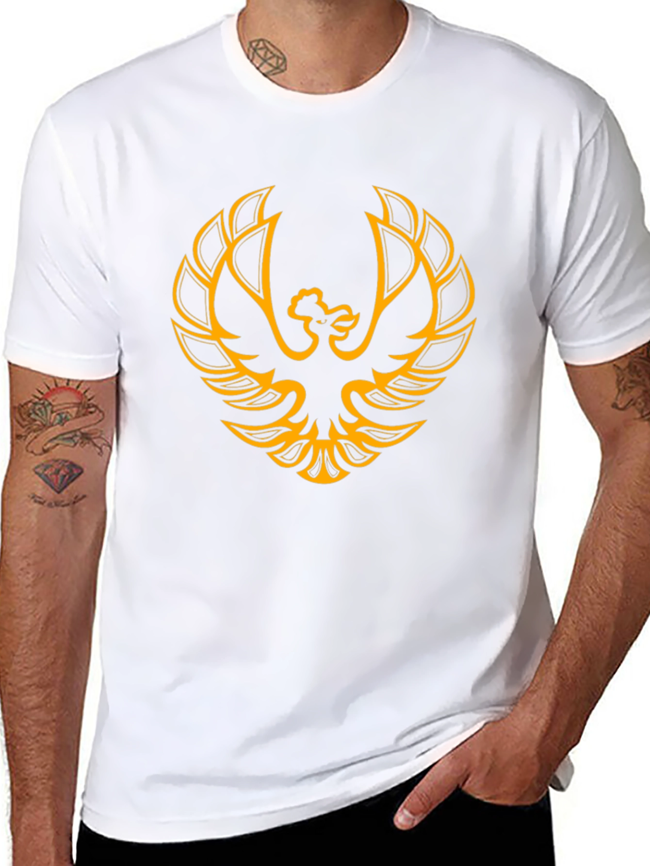 Phoenix Graphic Tee - Bold Black Shirt