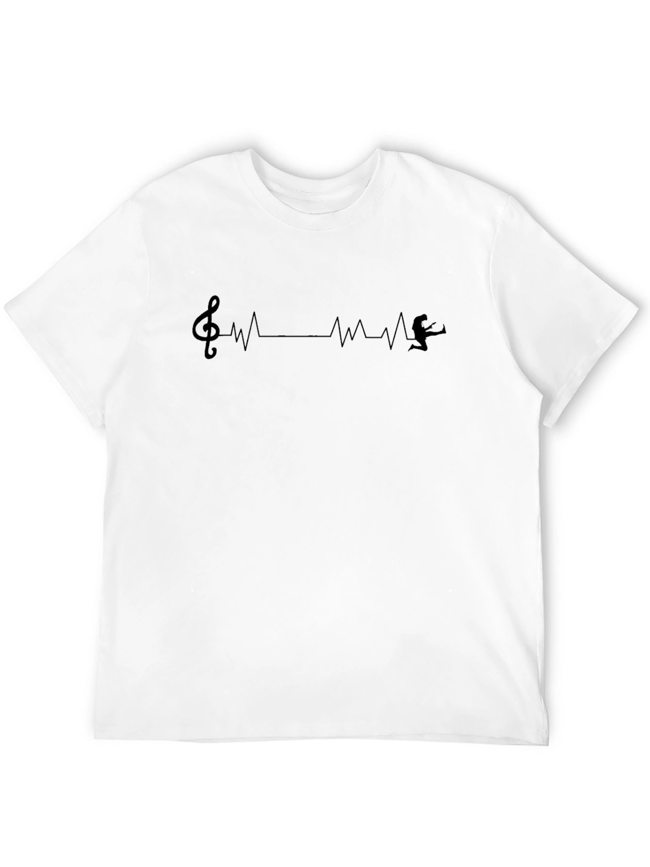 Music Heartbeat T-Shirt - Musician Pulse Tee