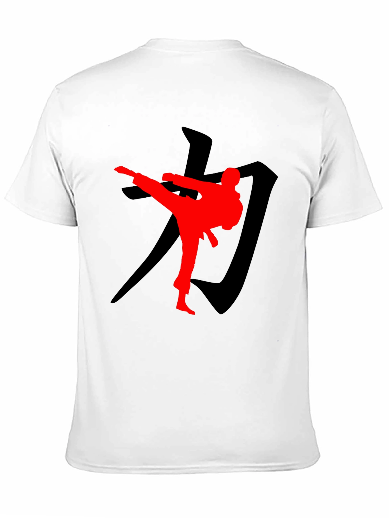 Karate Kick Graphic T-Shirt - Stylish Martial Arts Tee