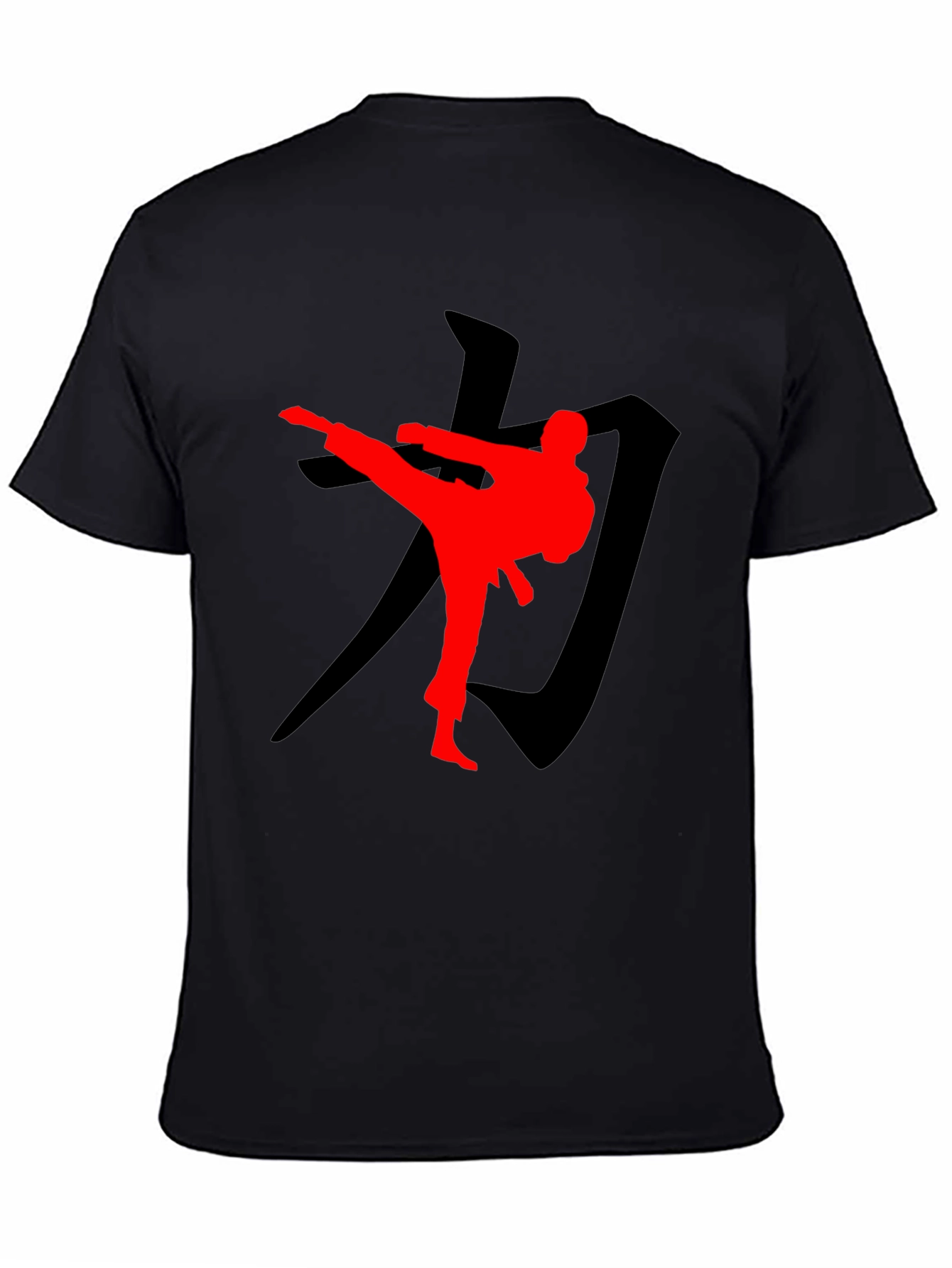 Karate Kick Graphic T-Shirt - Stylish Martial Arts Tee