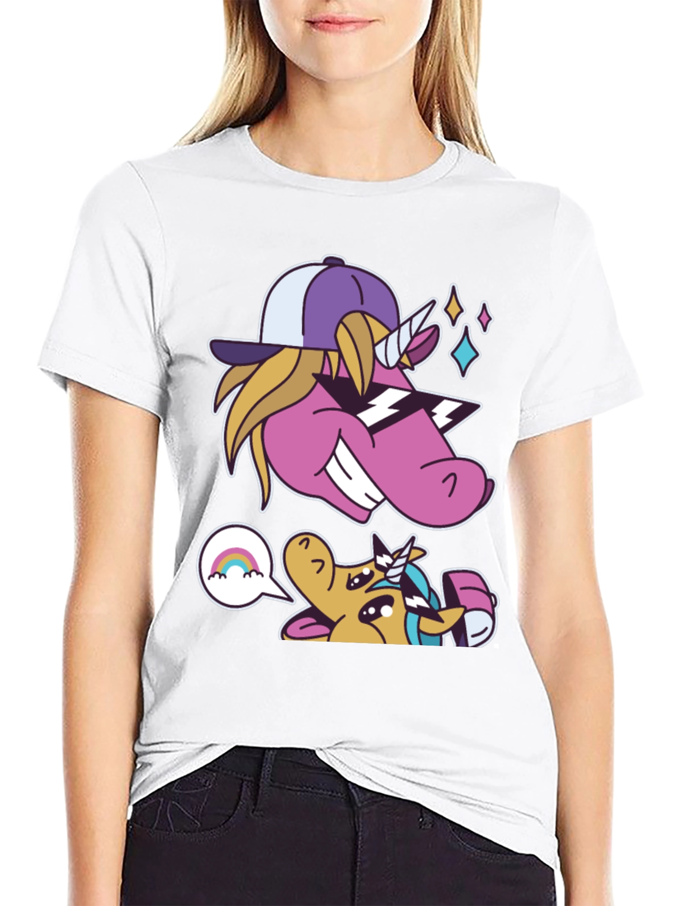 Cool Unicorn Graphic Tee