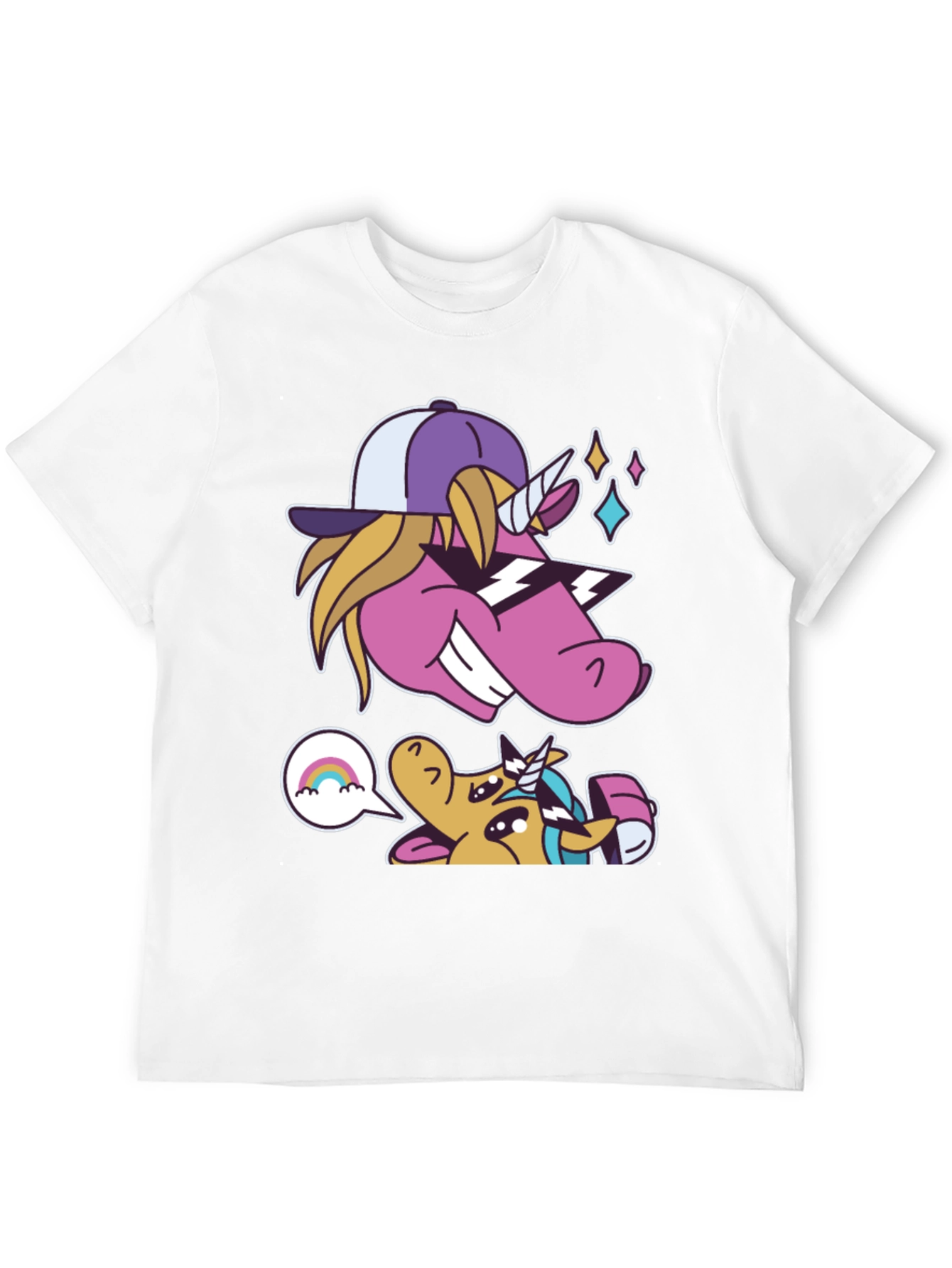 Cool Unicorn Graphic Tee